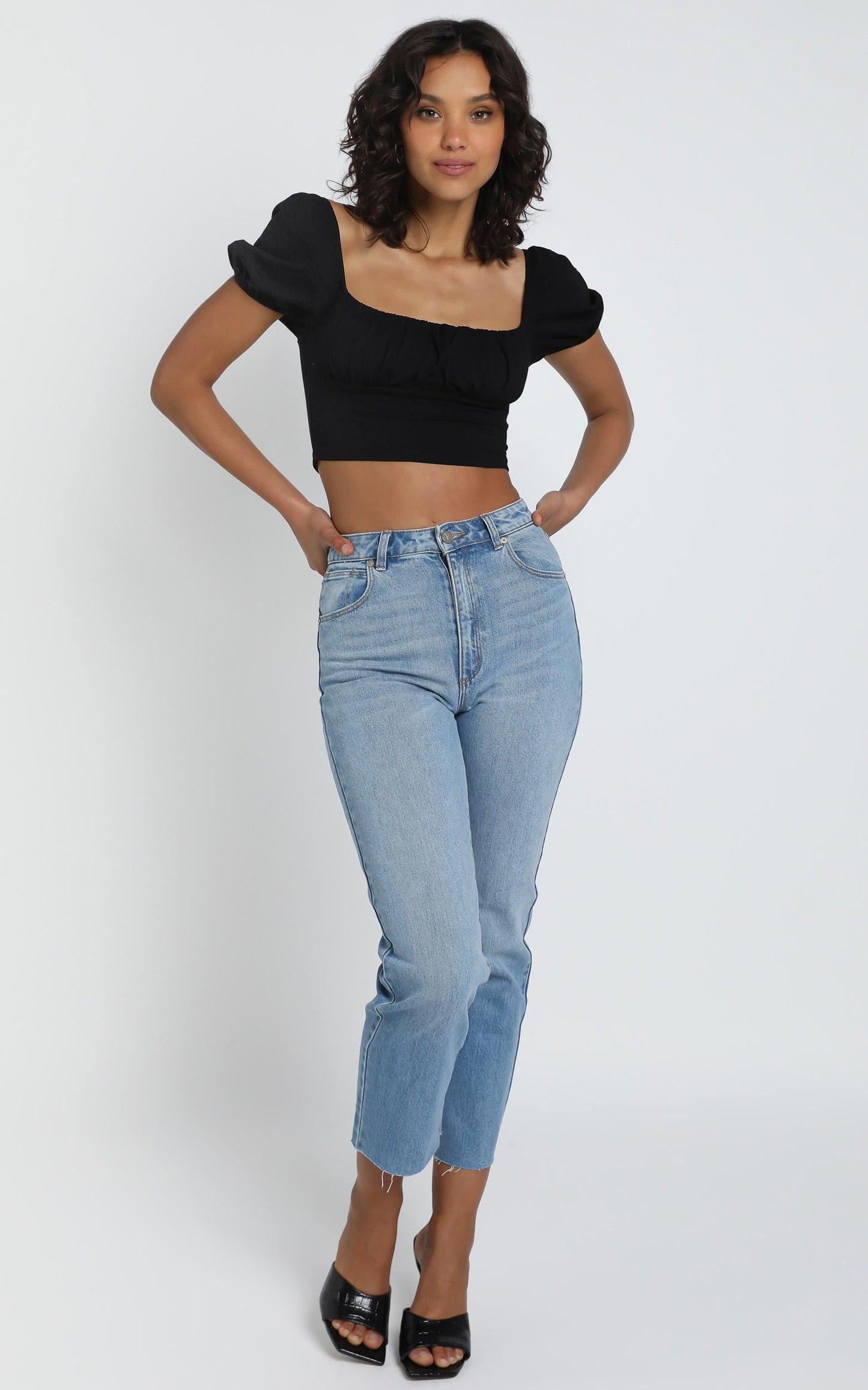 Our Town Top in Black