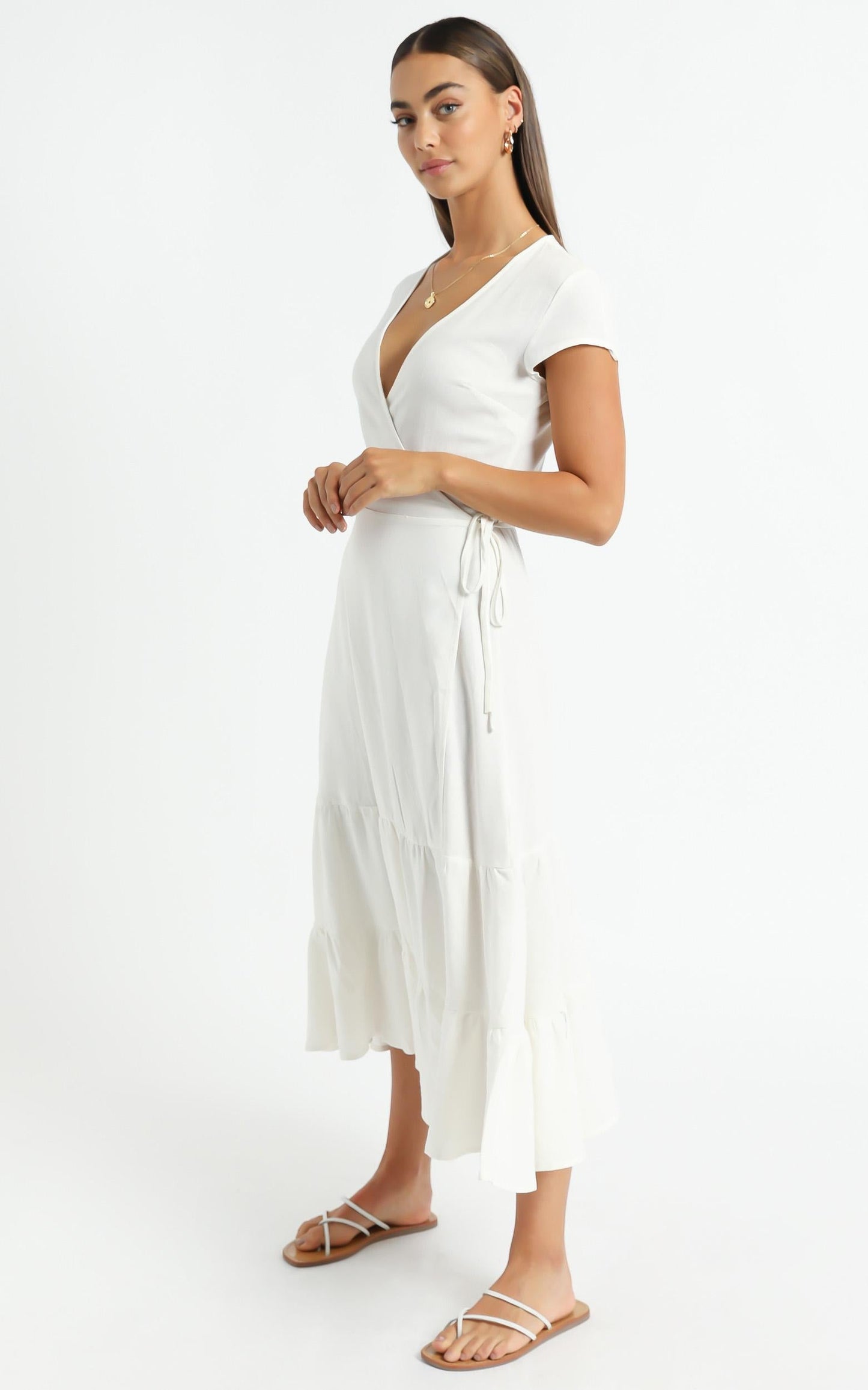 Maddilyn Dress in White