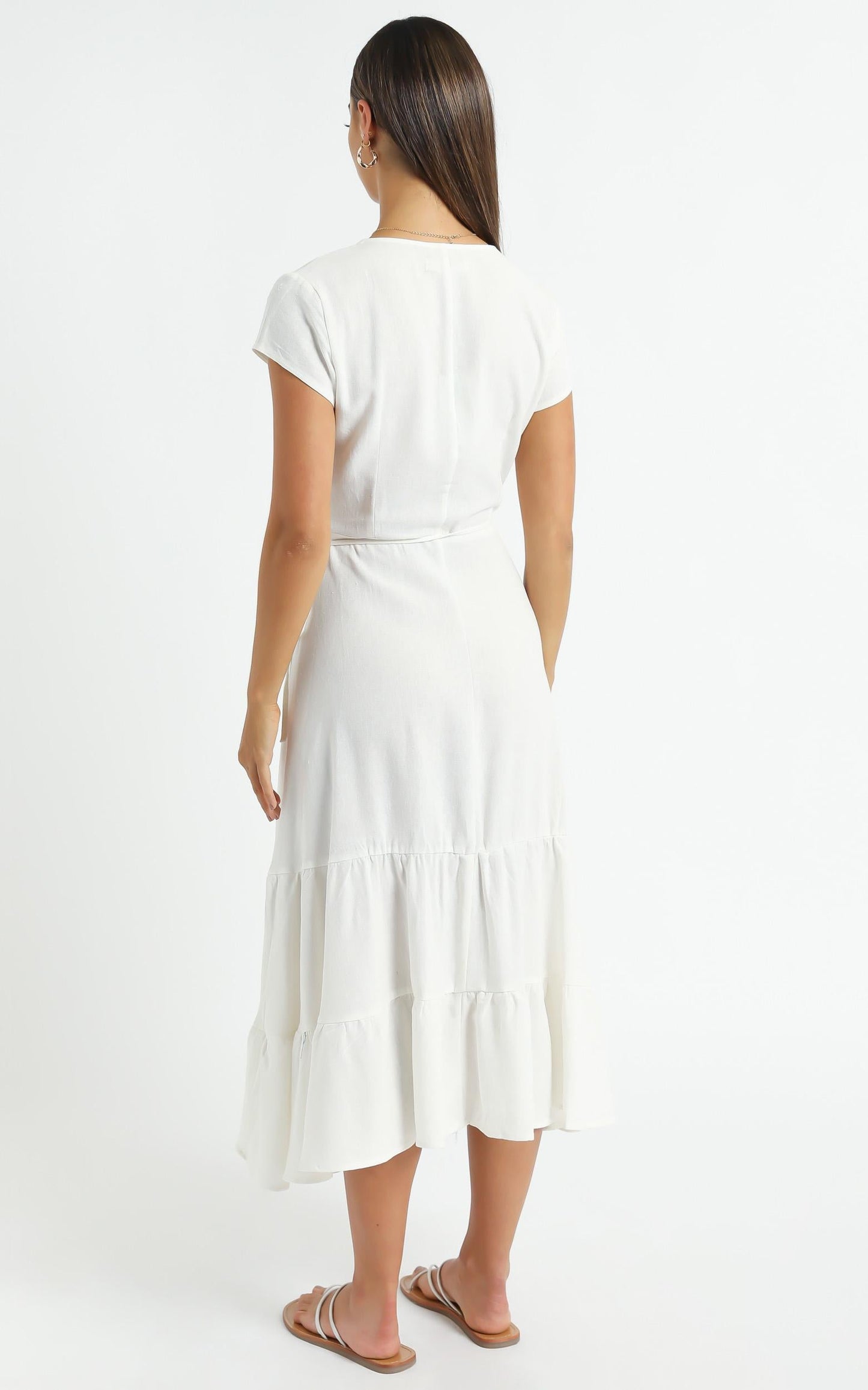 Maddilyn Dress in White