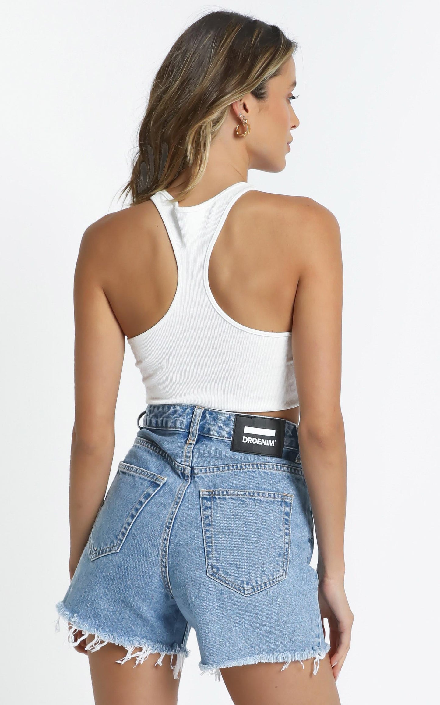 Dr Denim - Nora Denim Shorts in Light Retro