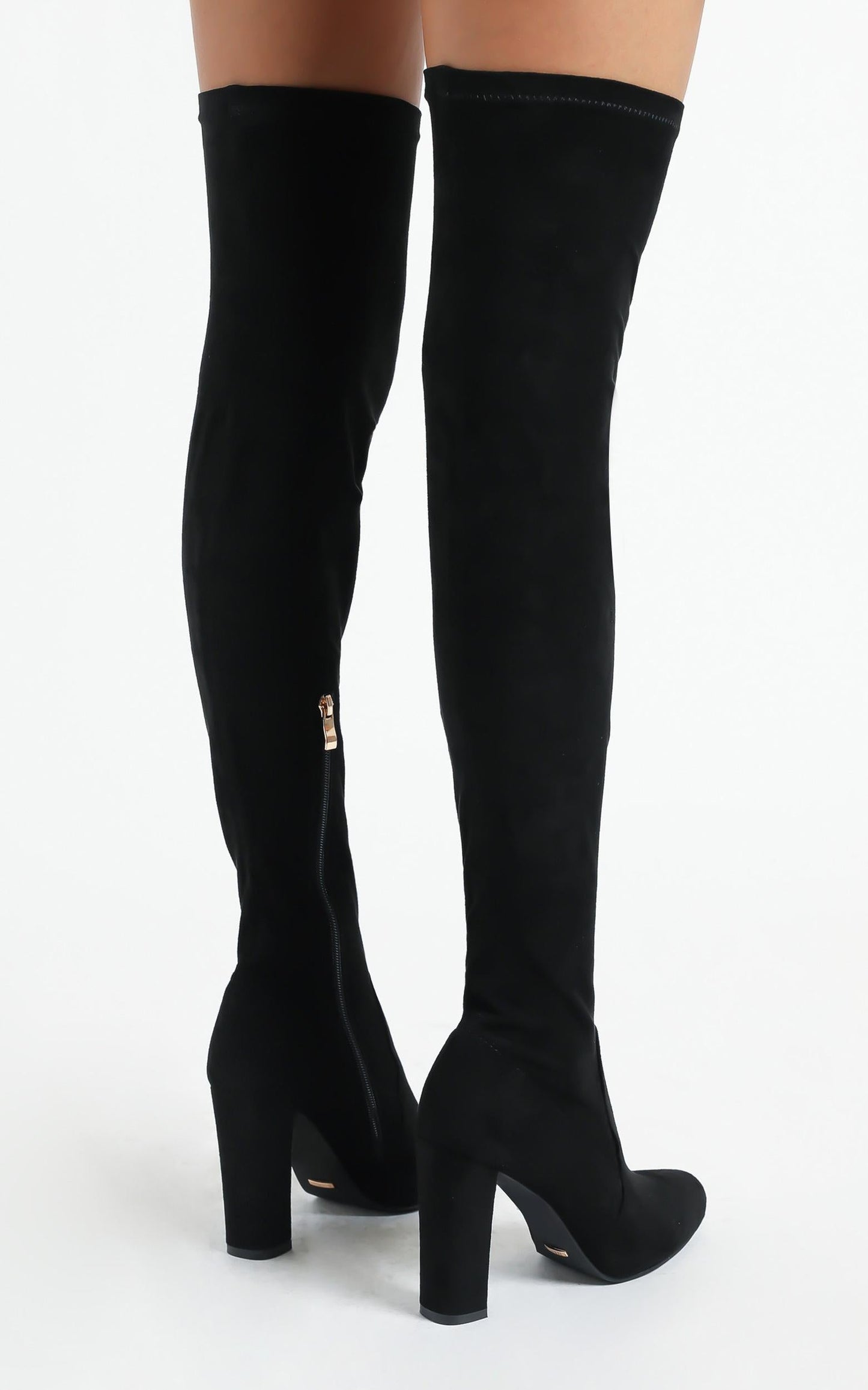 Billini - Piper Boots in Black Suede