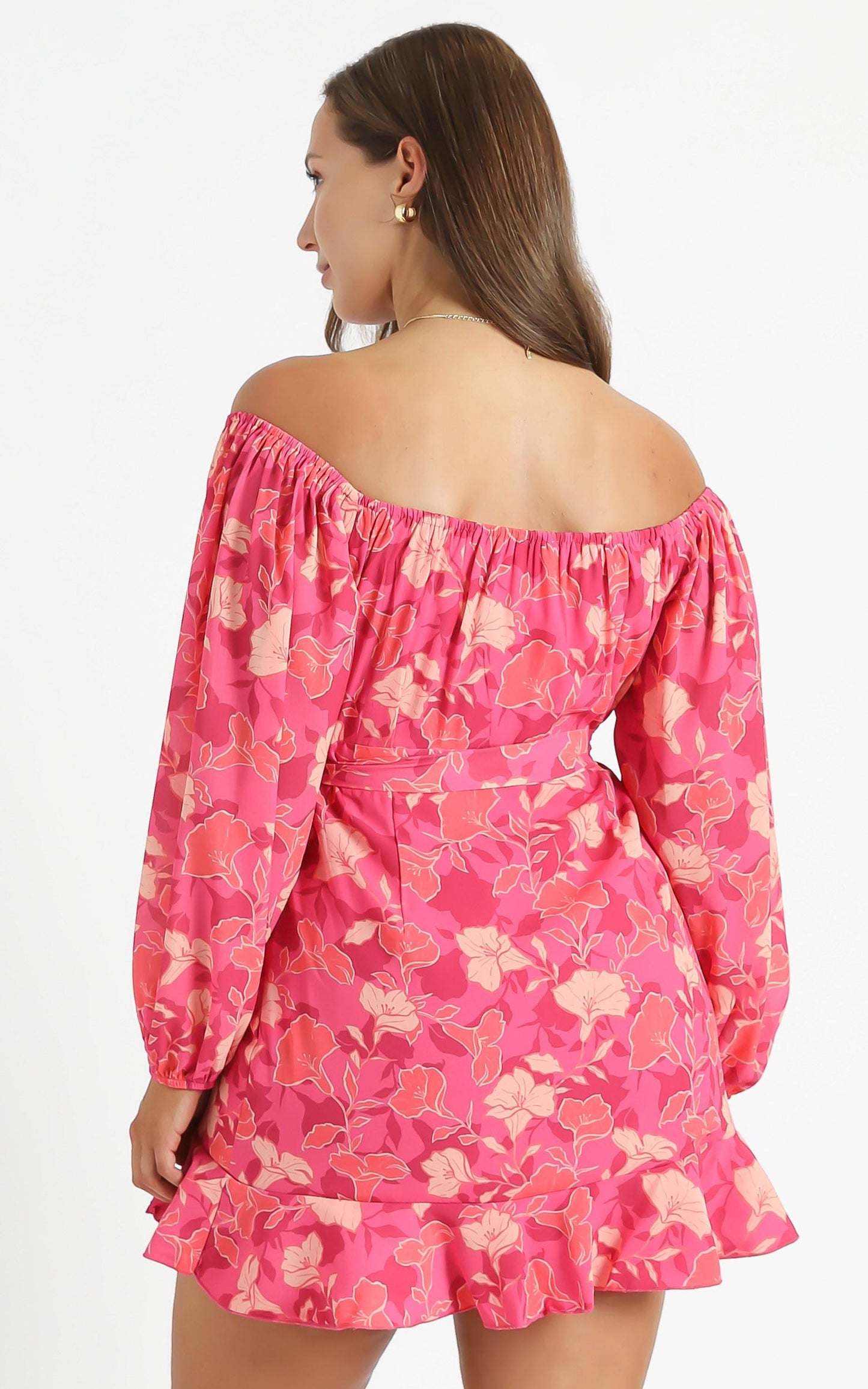 Your Sugar and Spice Dress in Berry Floral