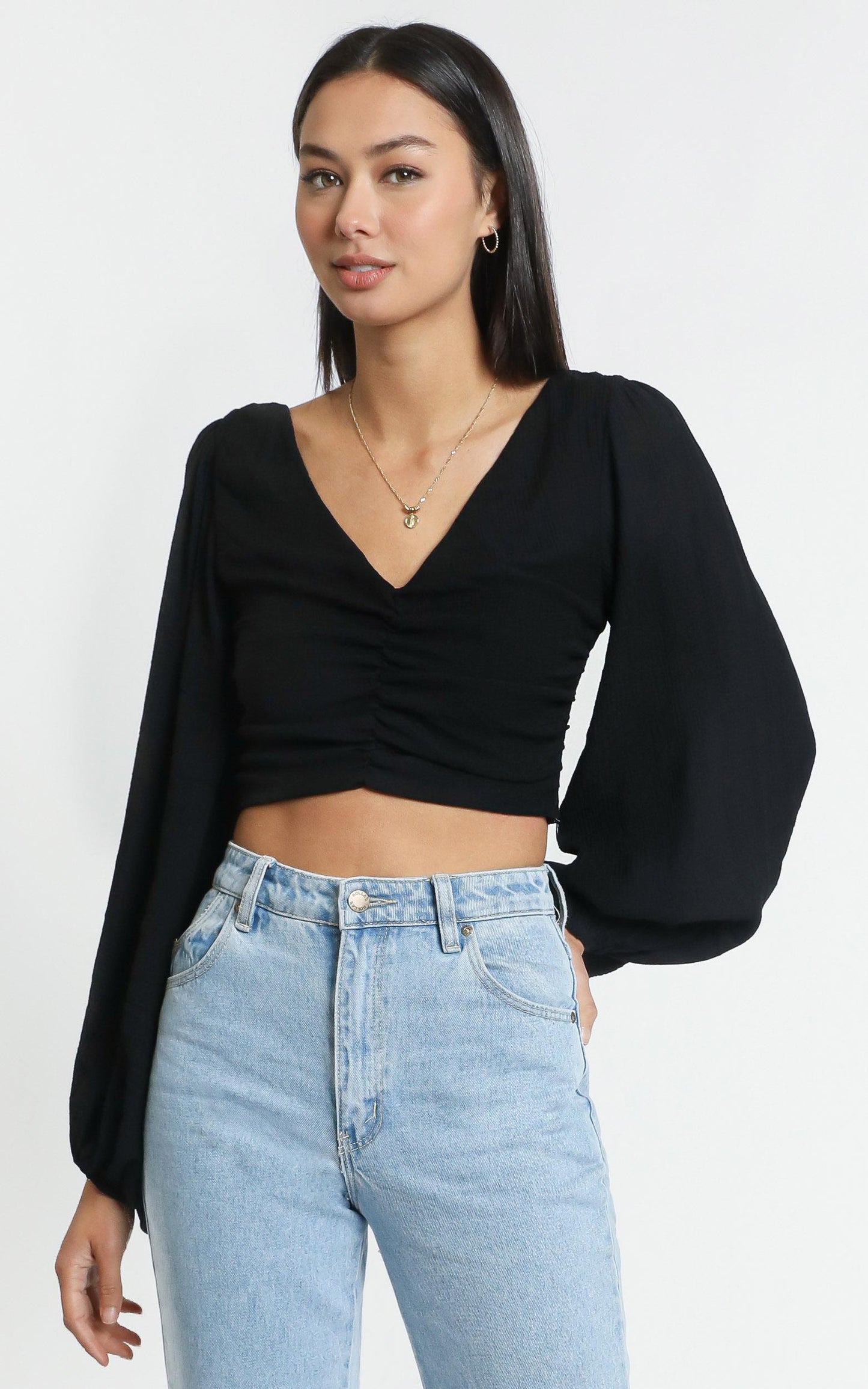 Everly Top in Black