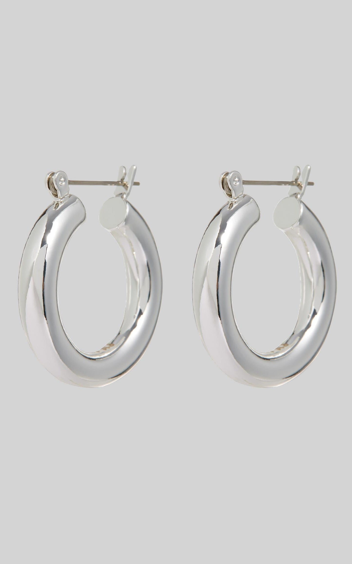 Luv AJ - The Baby Amalfi Tube Hoops in Silver