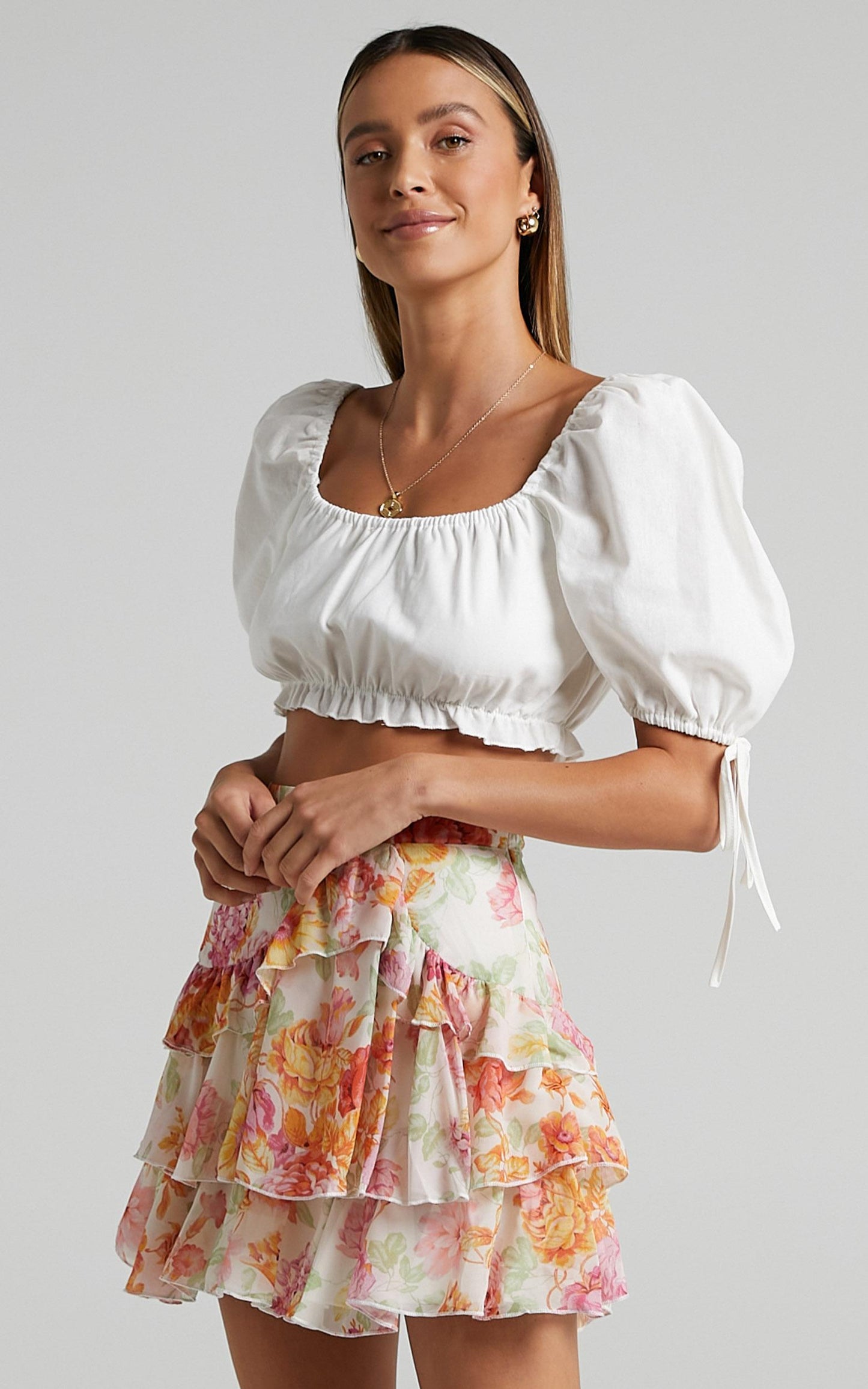 Balin Skirt in Romantic Floral