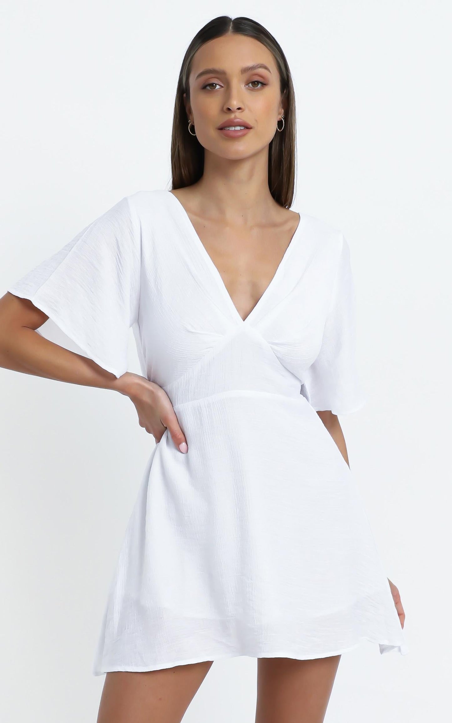 Barclay Dress in White