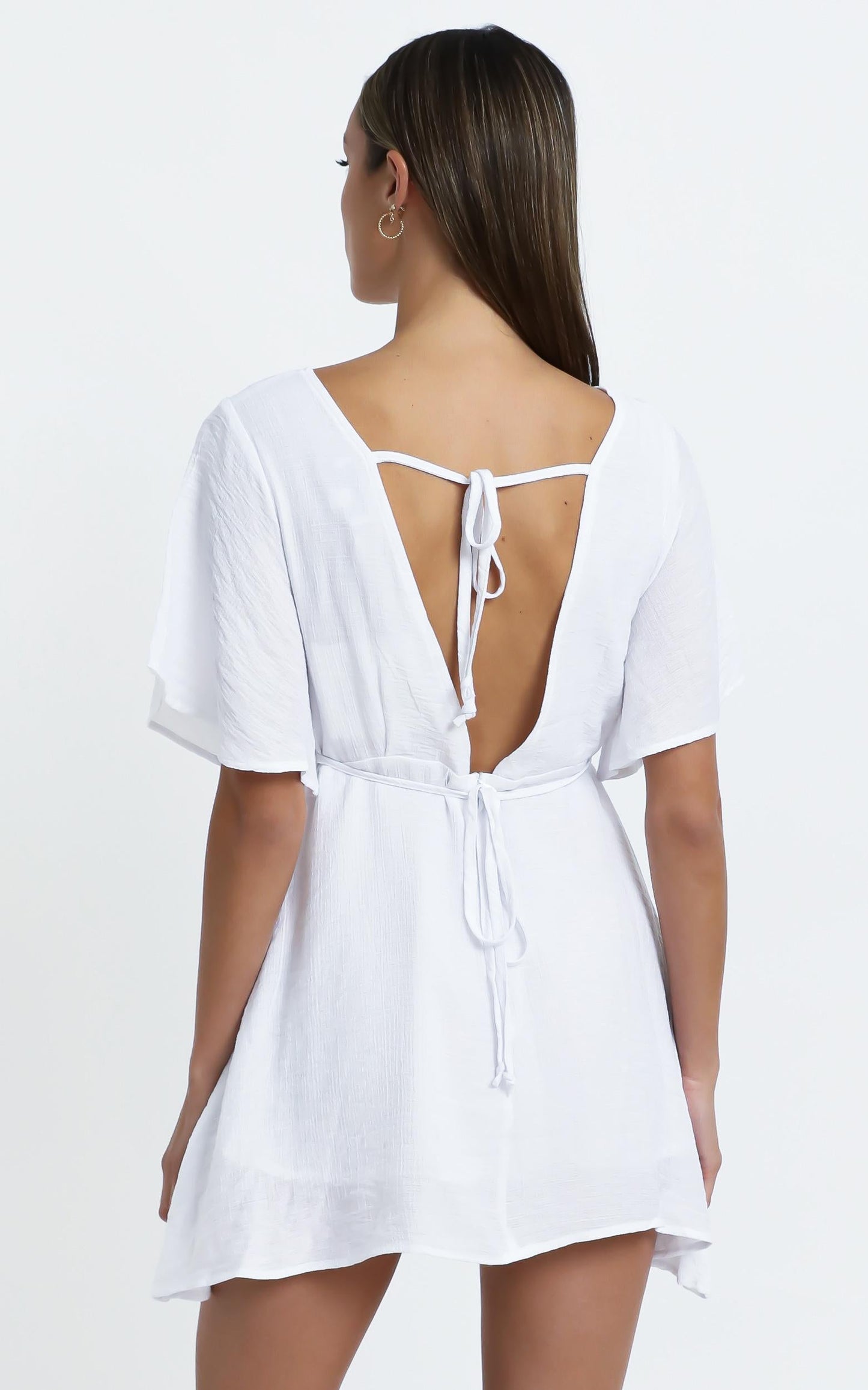 Barclay Dress in White