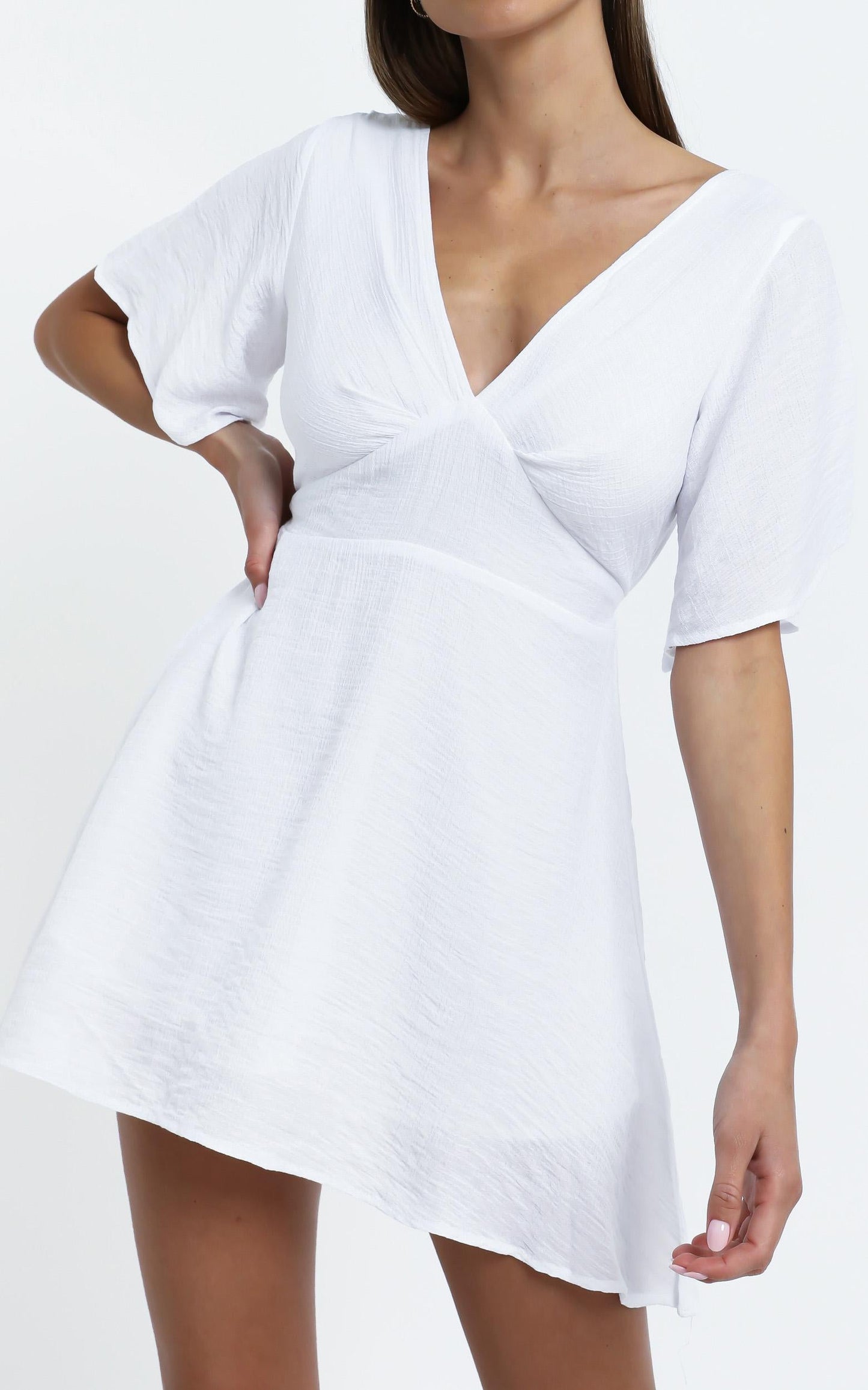 Barclay Dress in White