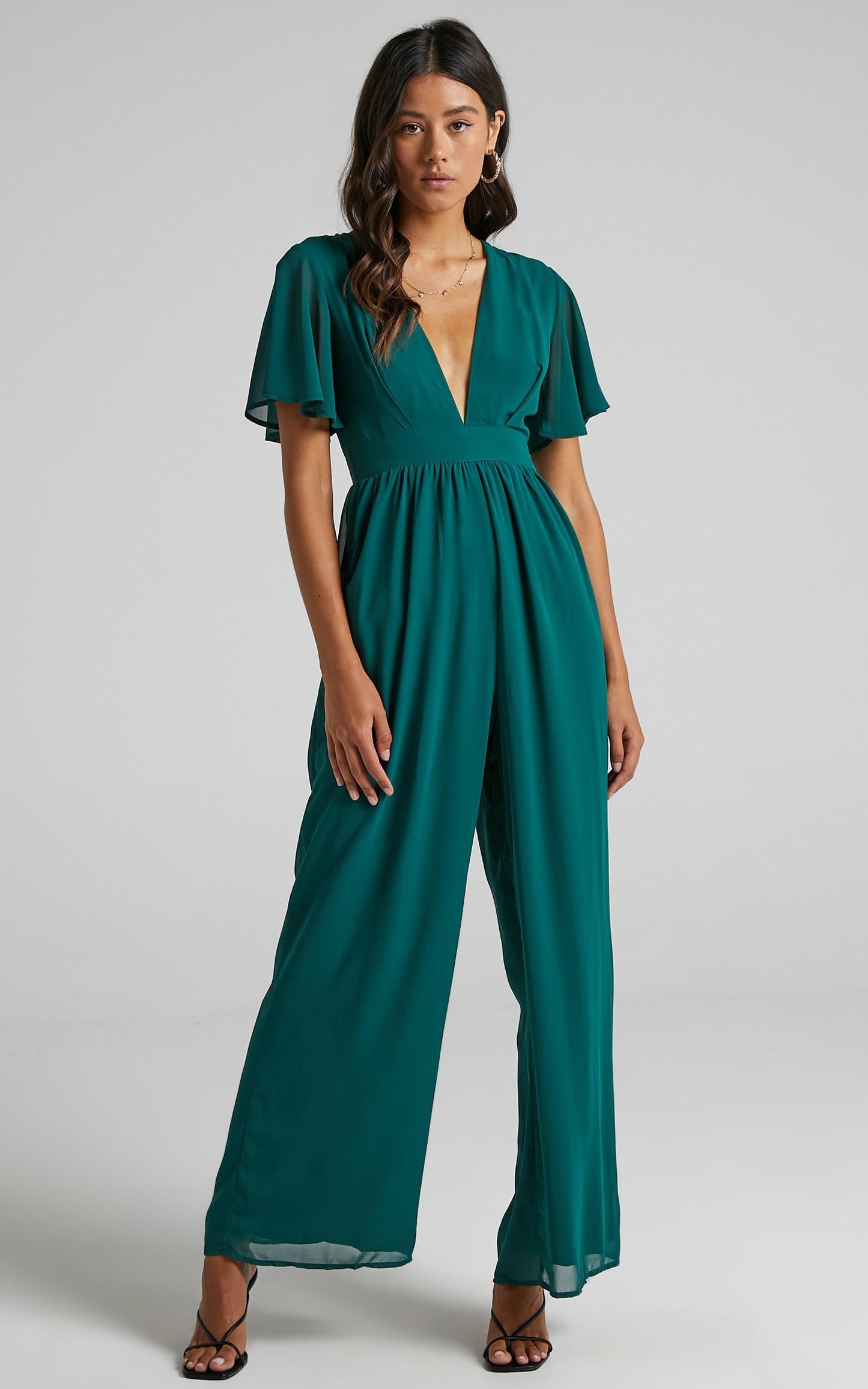 Baxter Jumpsuit in Emerald