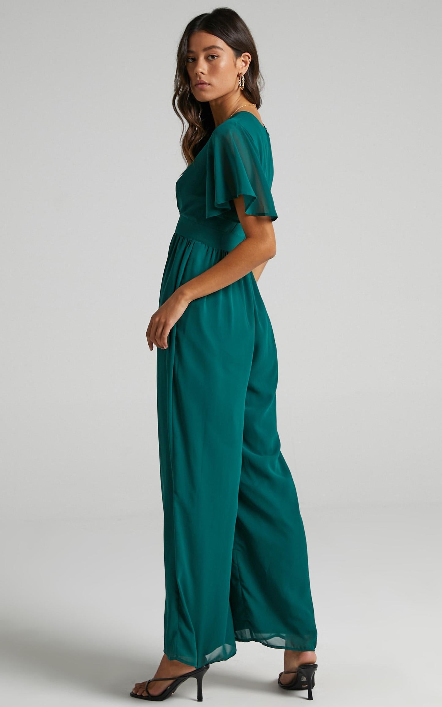 Baxter Jumpsuit in Emerald