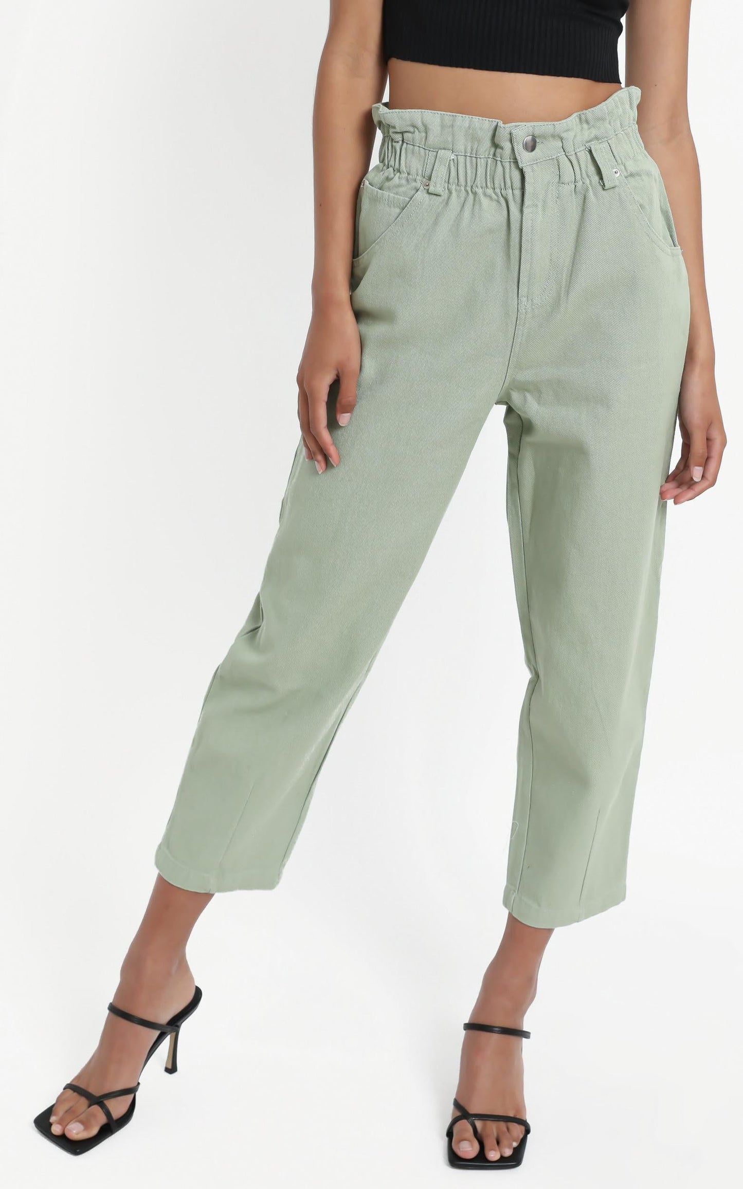 Maygan Jeans in Sage