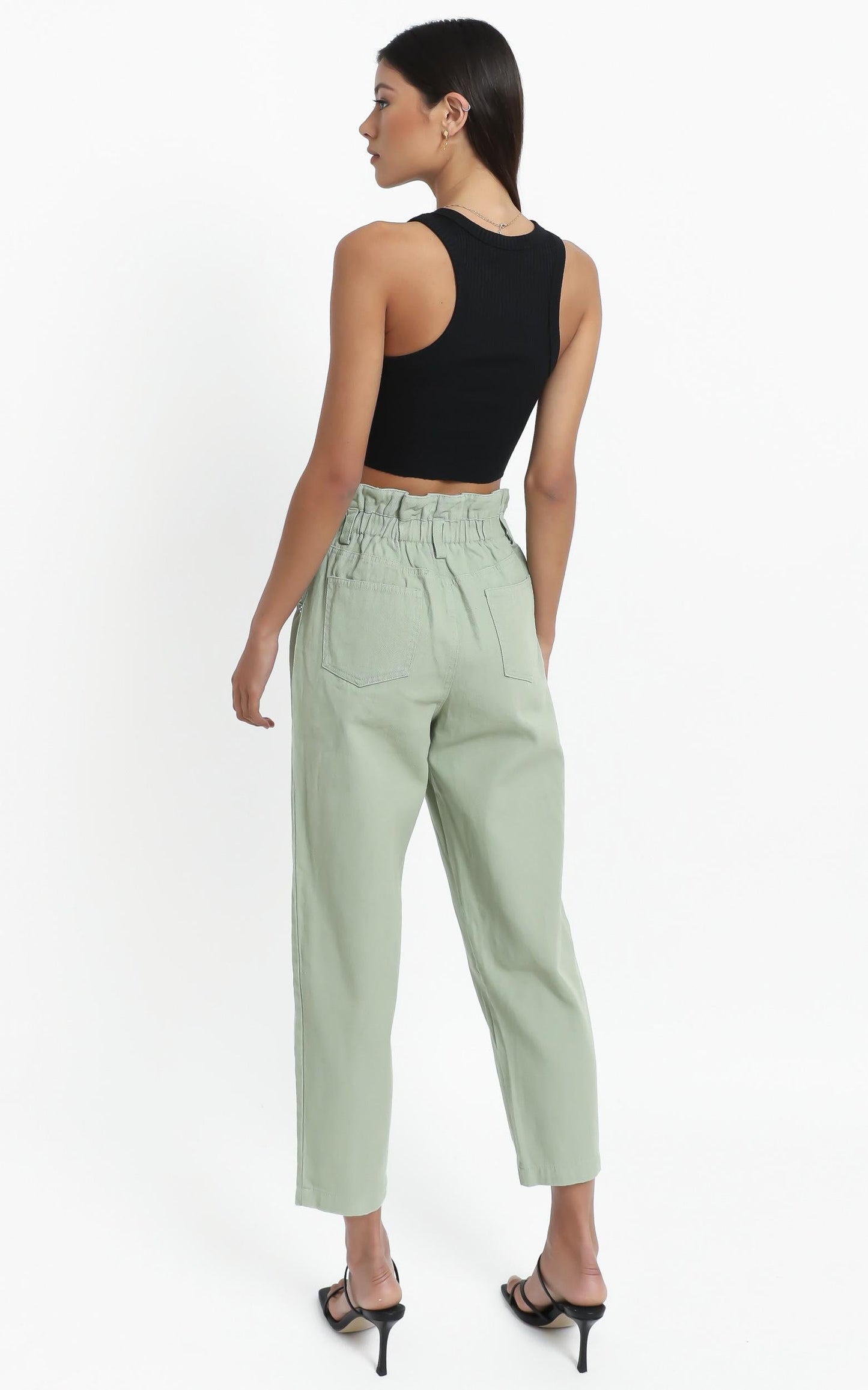 Maygan Jeans in Sage