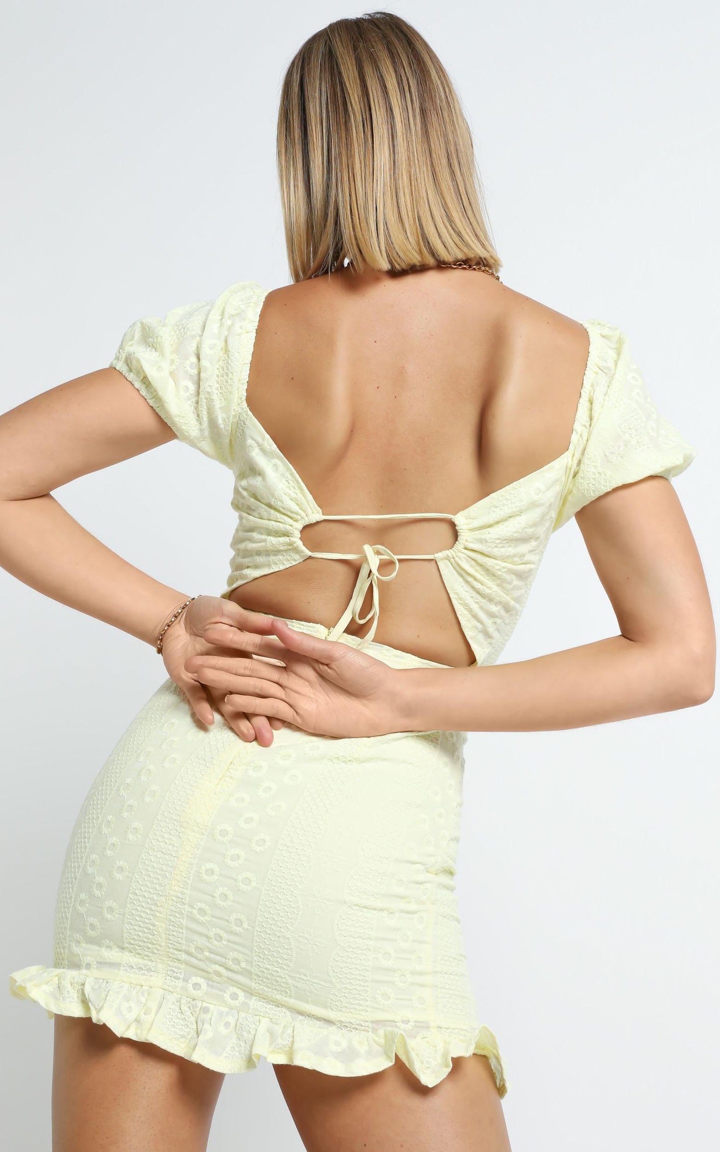 Tinsley Dress in Yellow