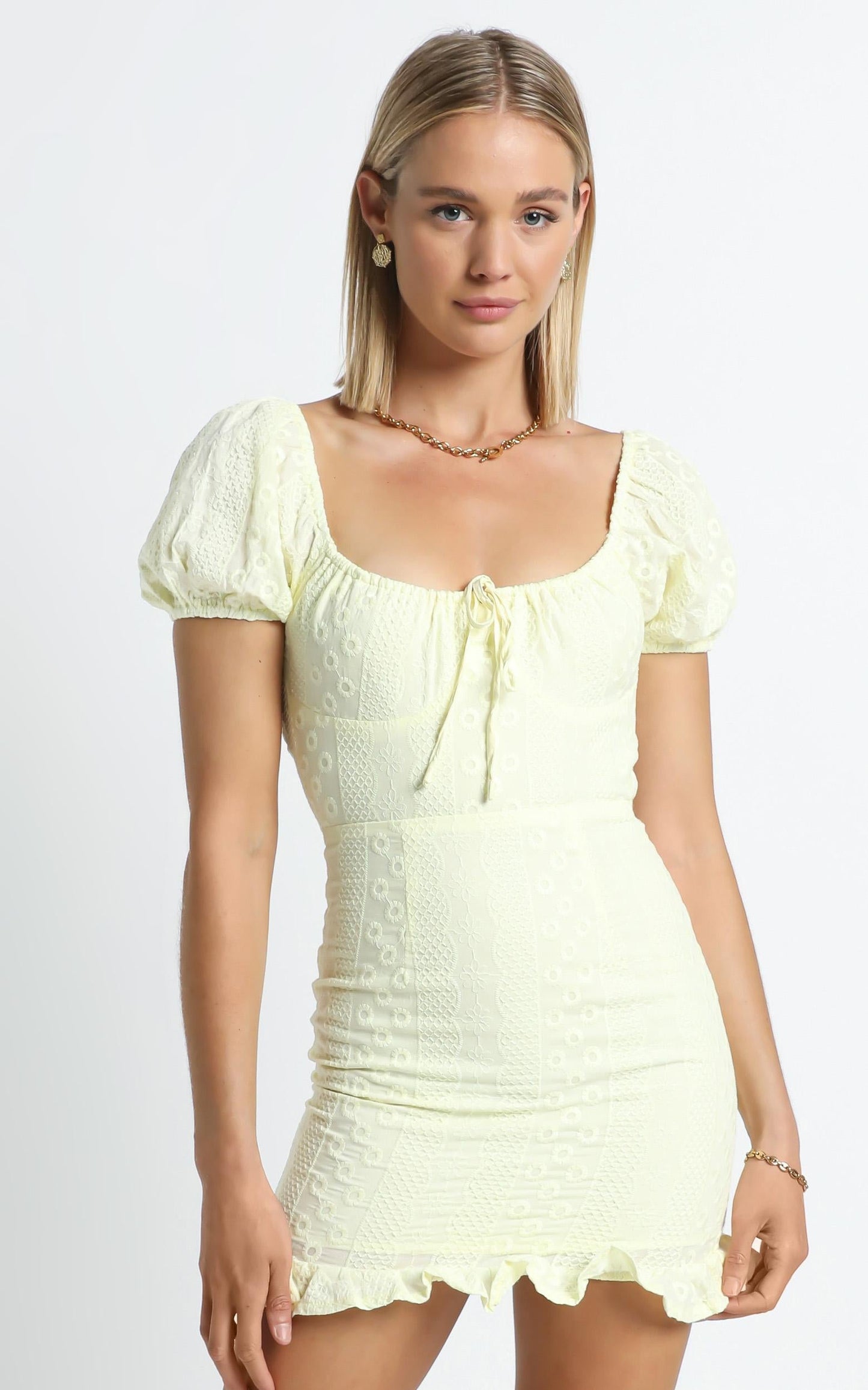 Tinsley Dress in Yellow