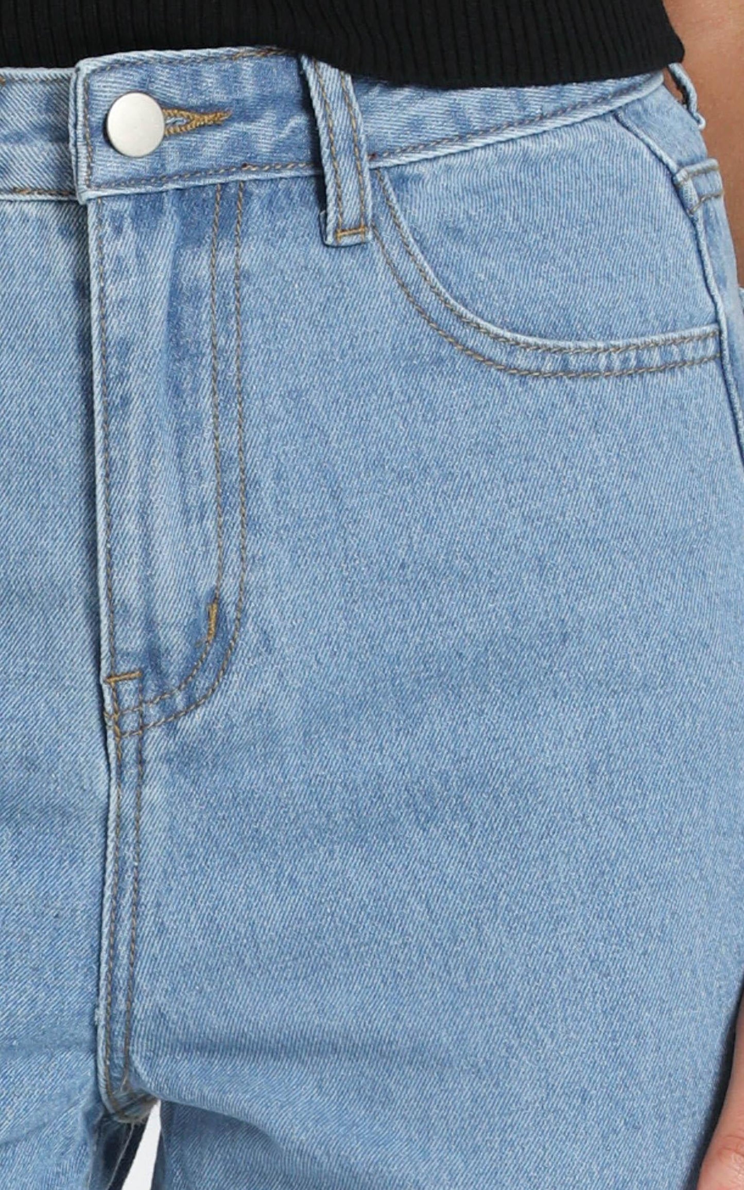 Bec Jeans In Light Vintage Wash Denim