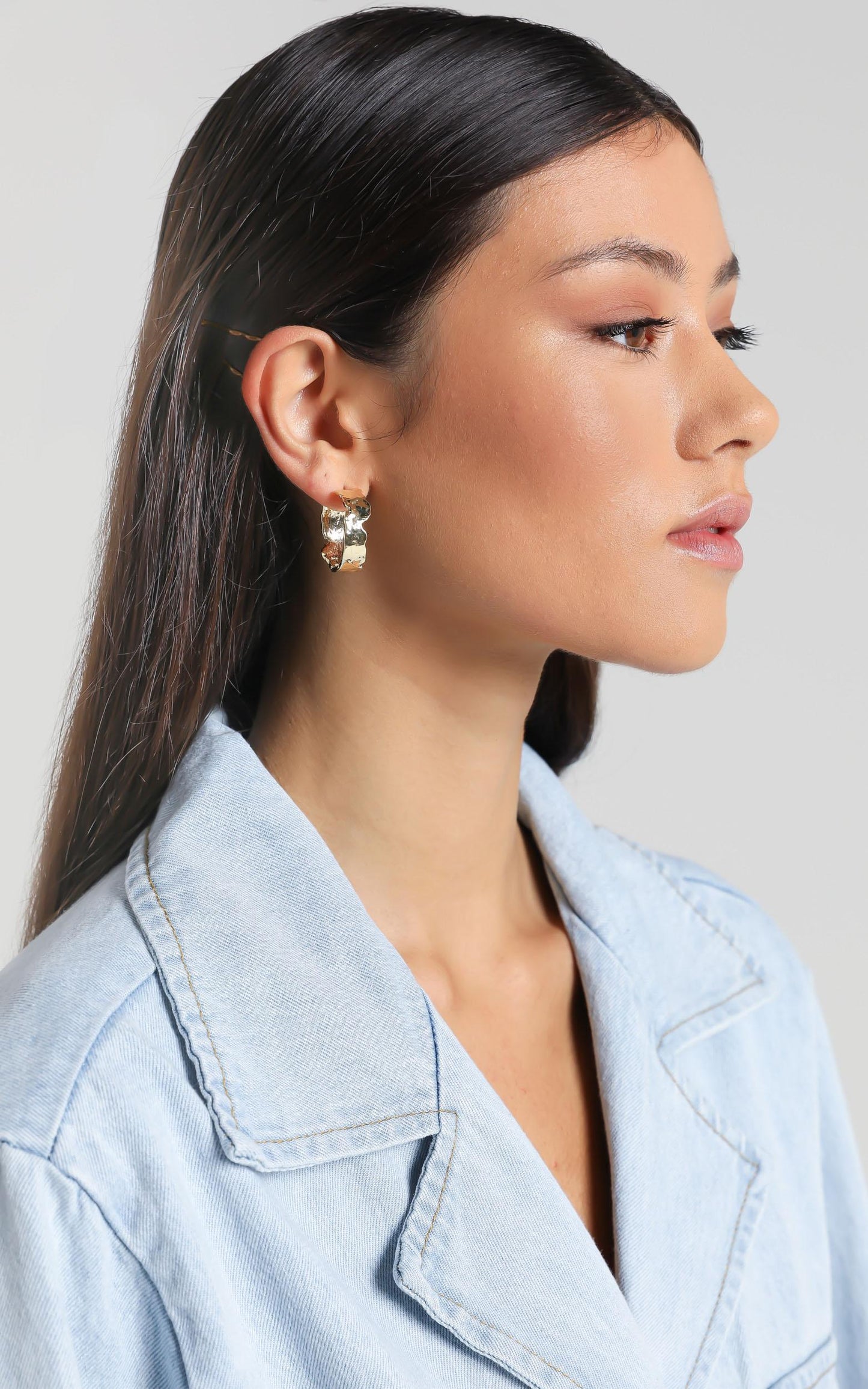 Billini - Behati Gold Plated Earrings in Gold