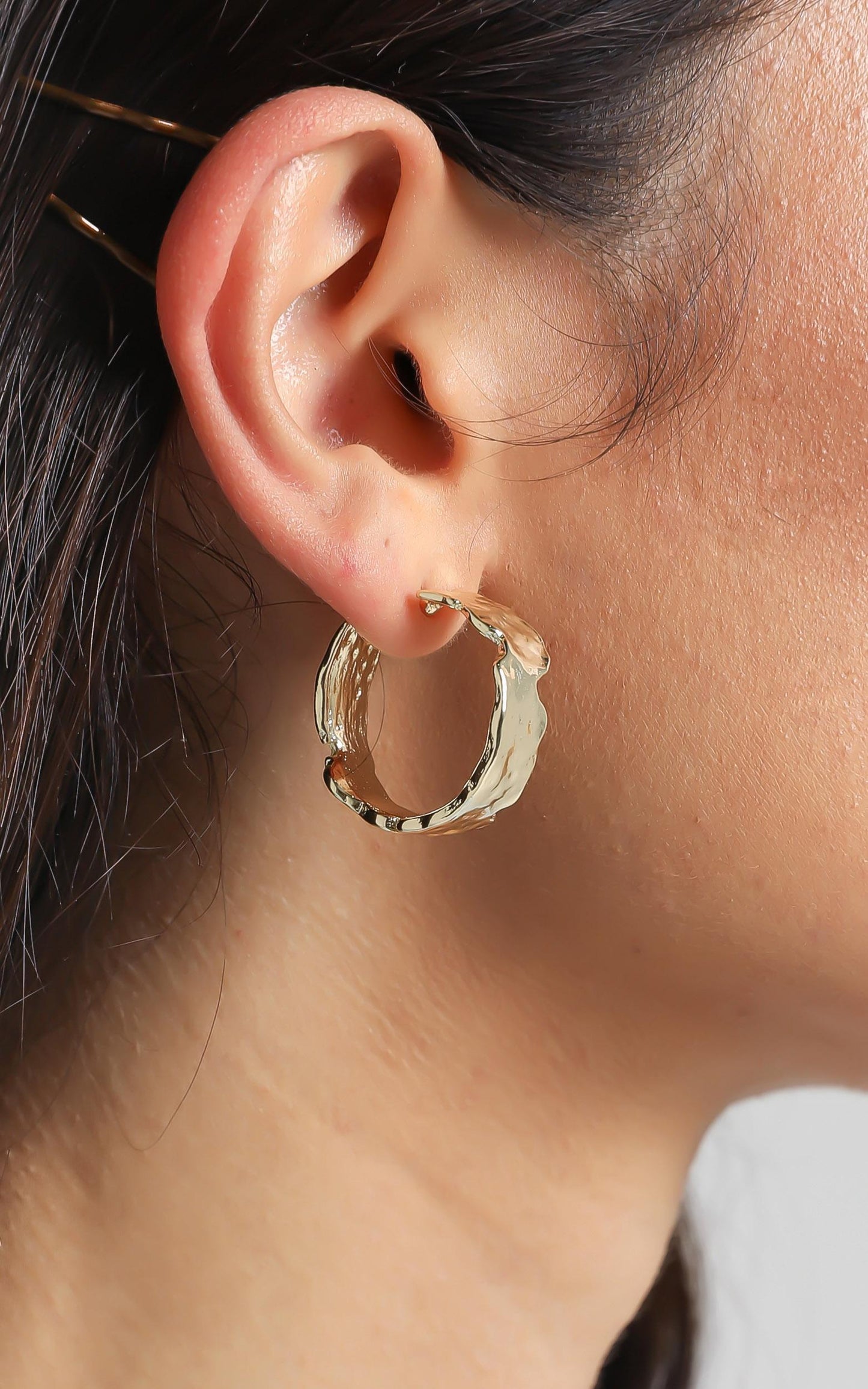 Billini - Behati Gold Plated Earrings in Gold