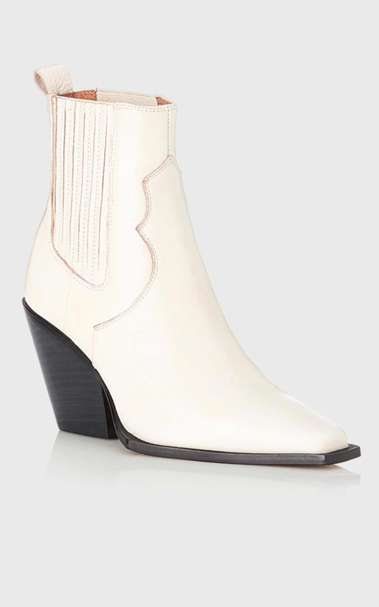 Alias Mae - Belle Boots in Bone Leather