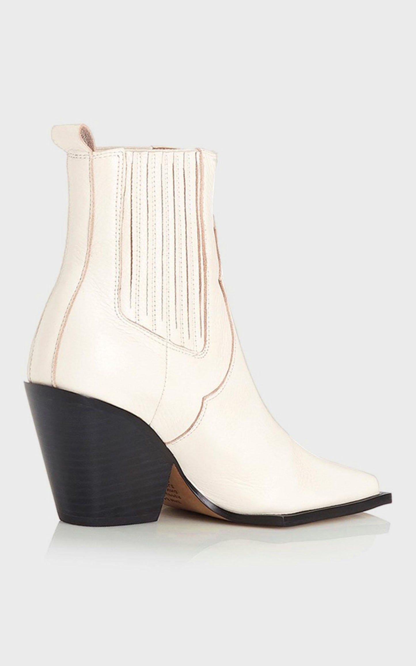 Alias Mae - Belle Boots in Bone Leather