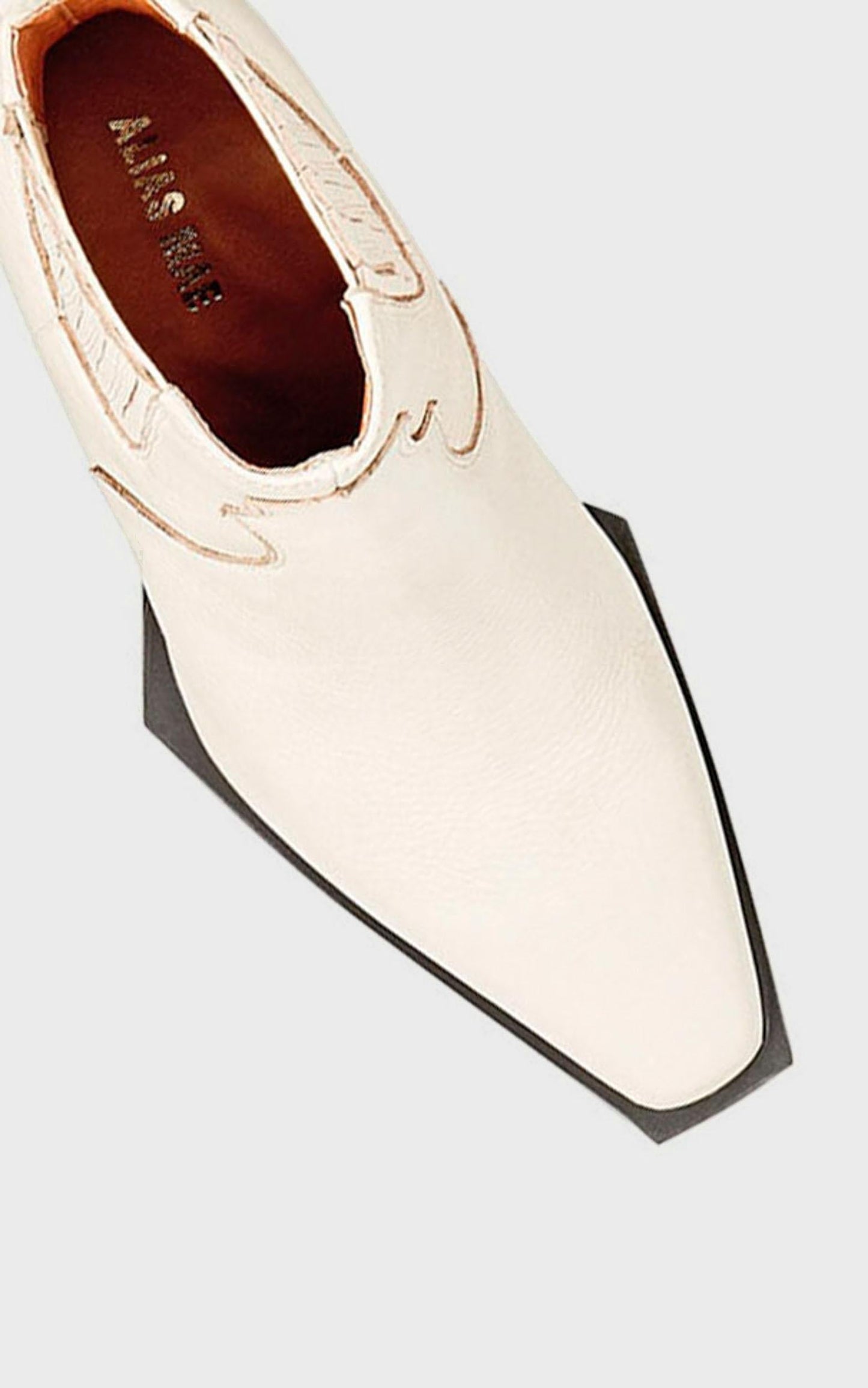 Alias Mae - Belle Boots in Bone Leather