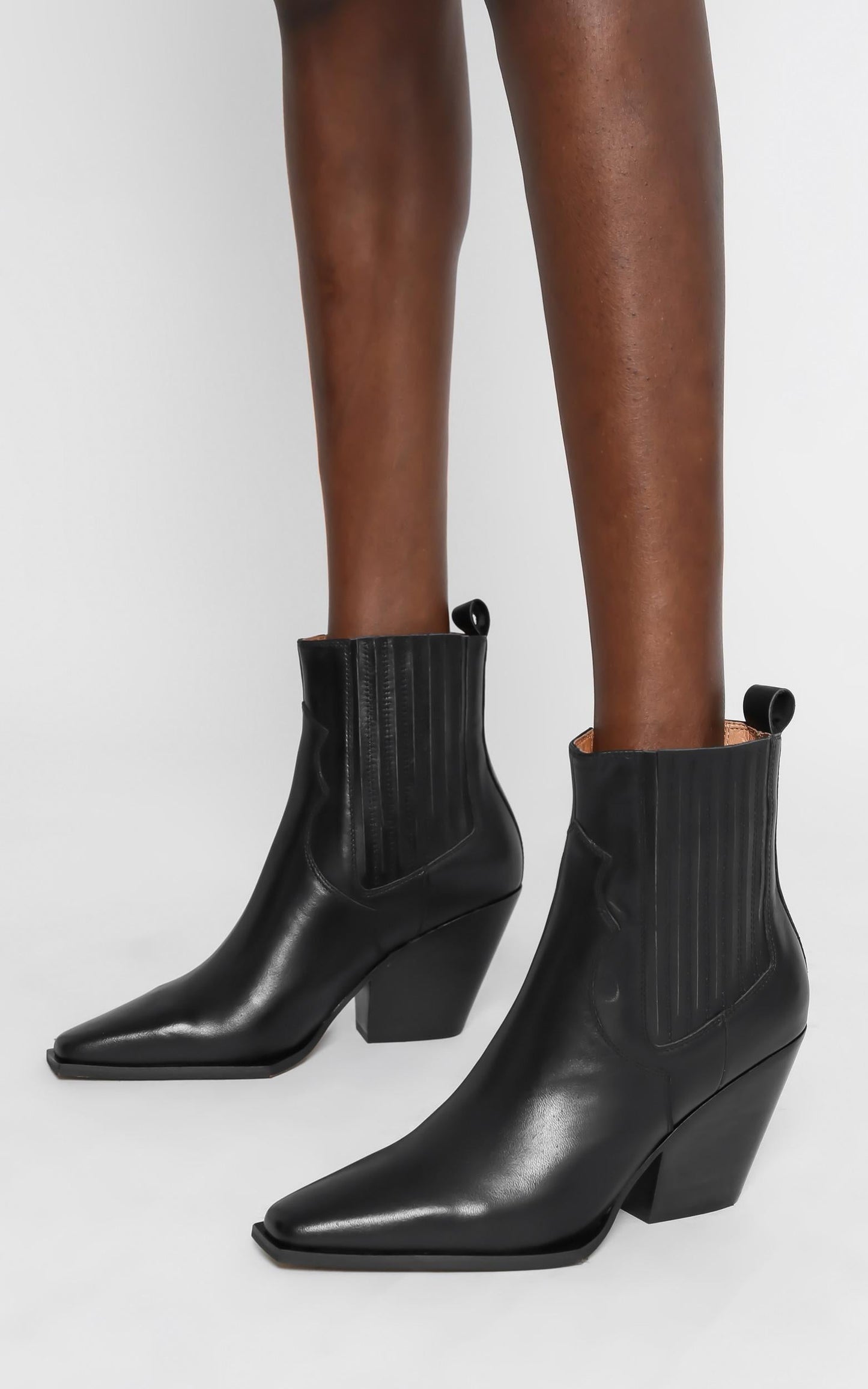 Alias Mae - Belle Boots in Black Burnished