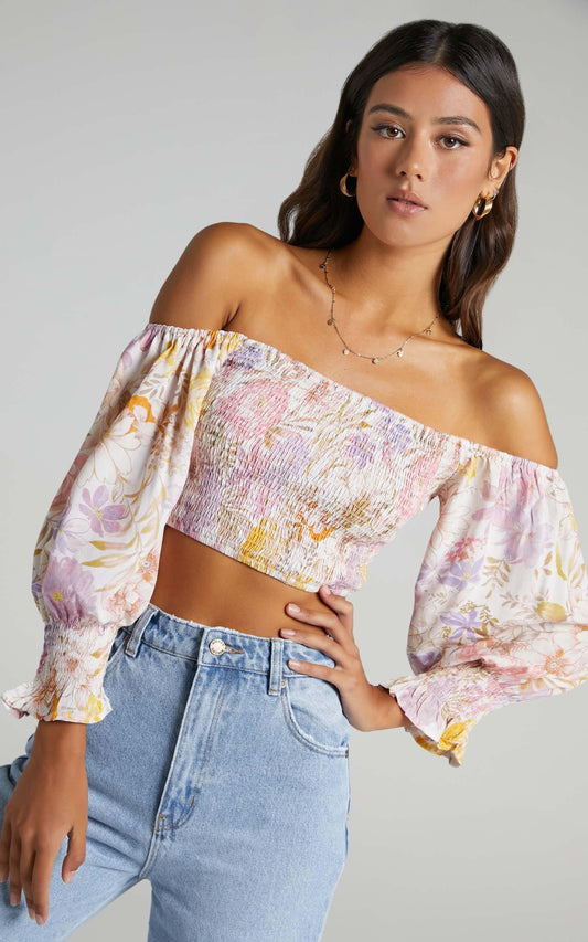 Bellerose Top in Vintage Floral