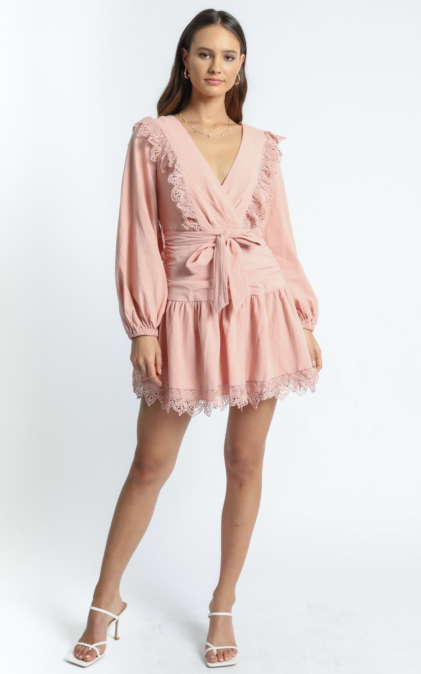 Bellevue Dress in Blush