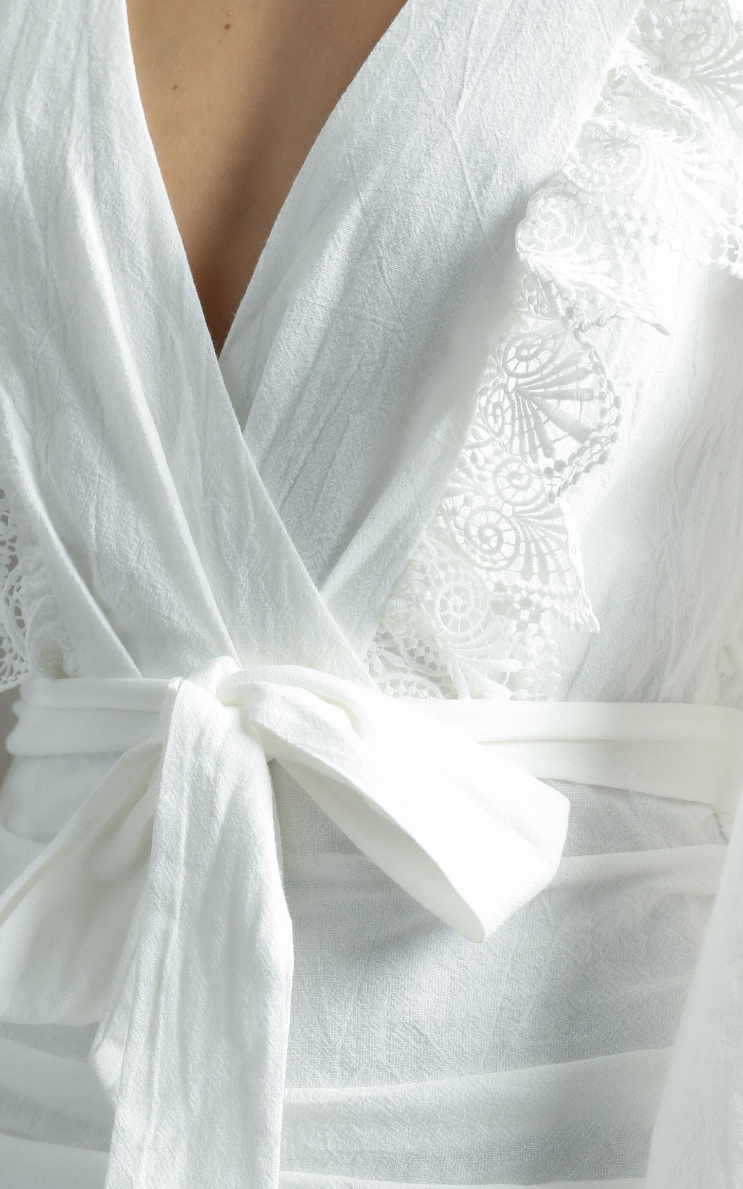 Bellevue Dress in White