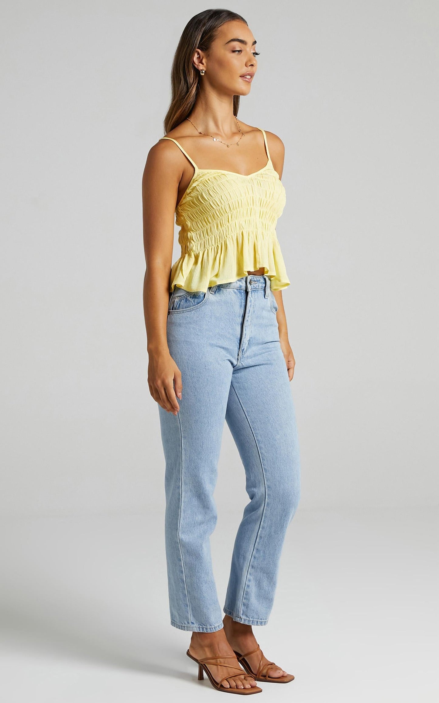 Bellona Top in Lemon