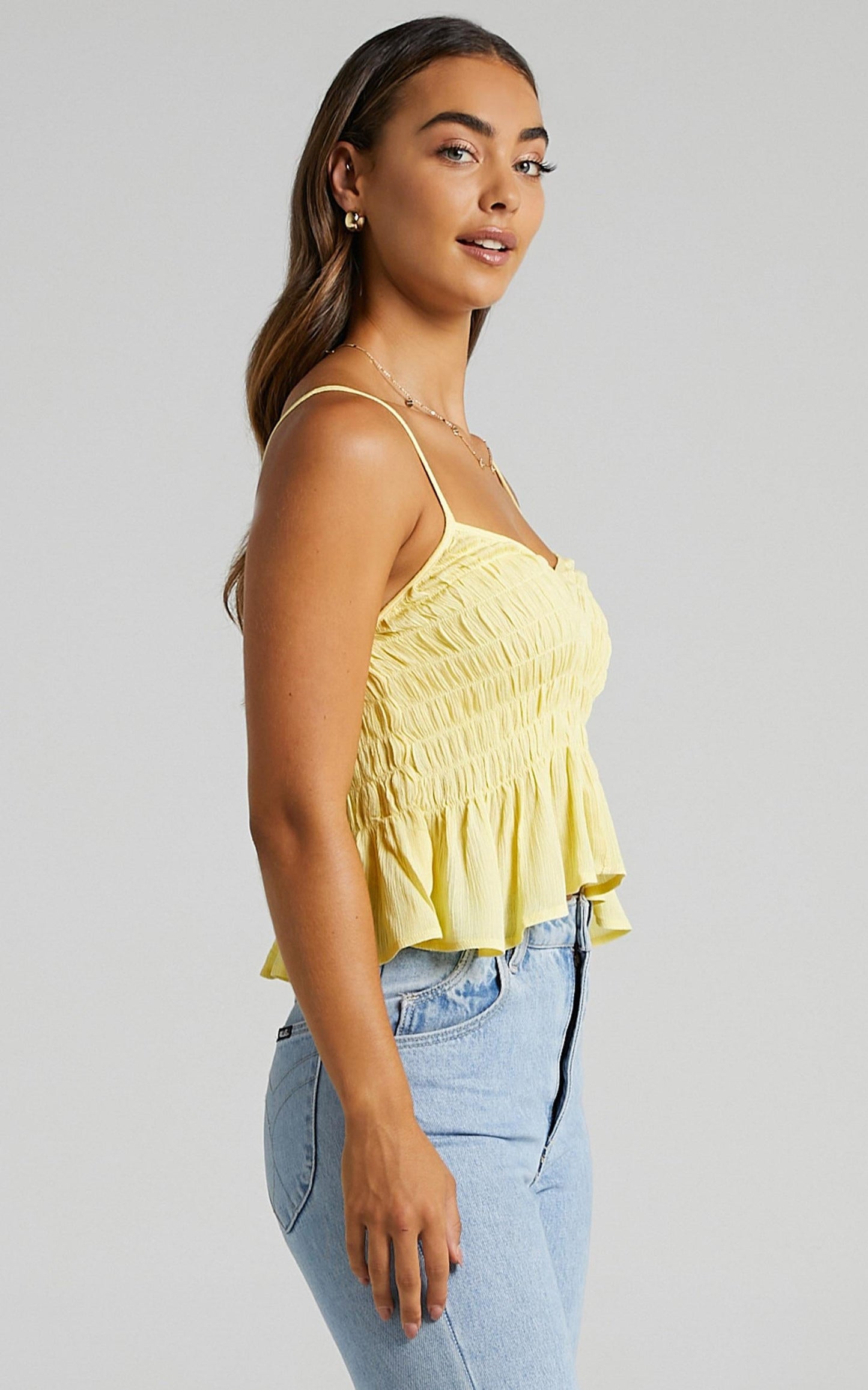 Bellona Top in Lemon