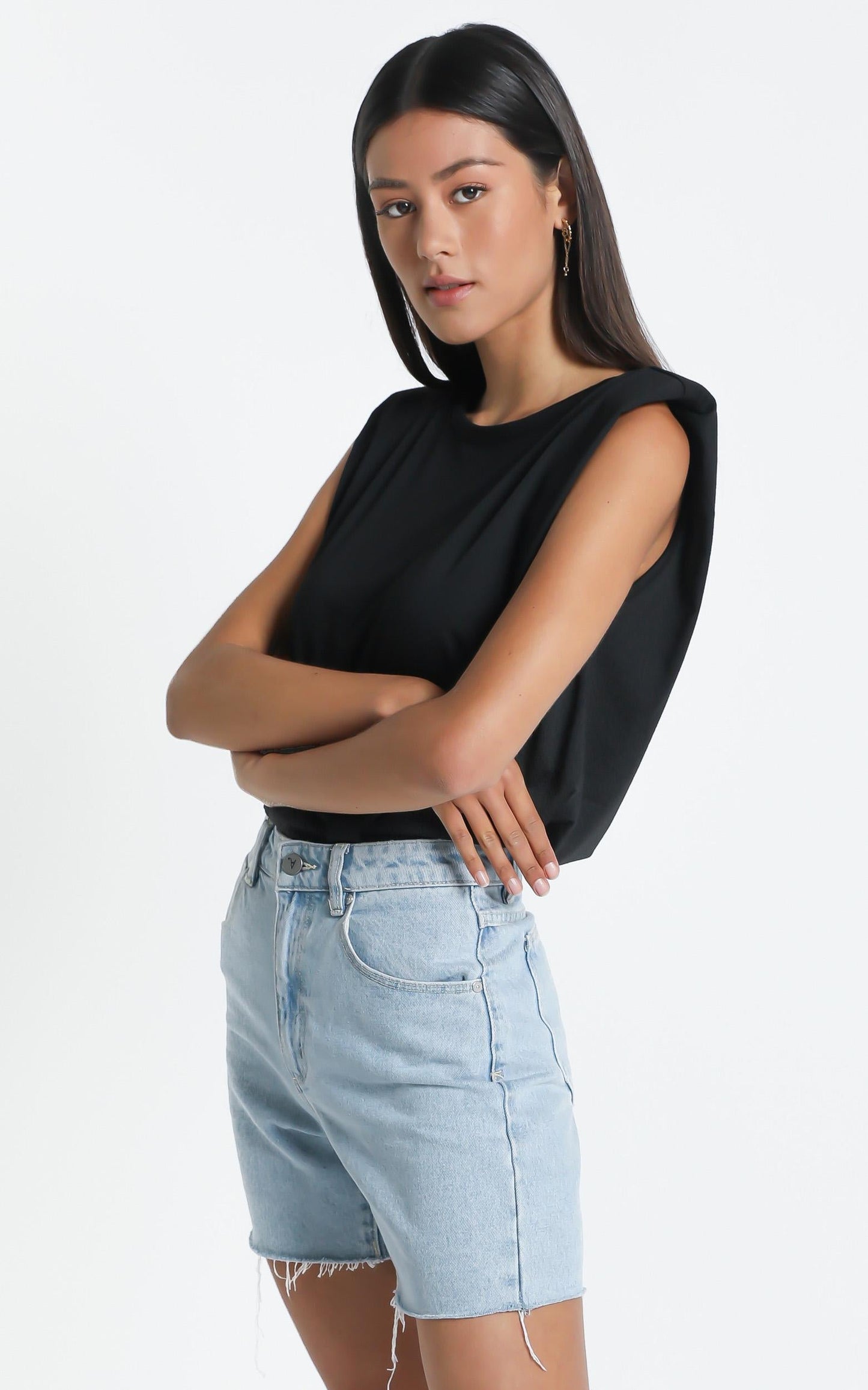 Benson Tank in Black