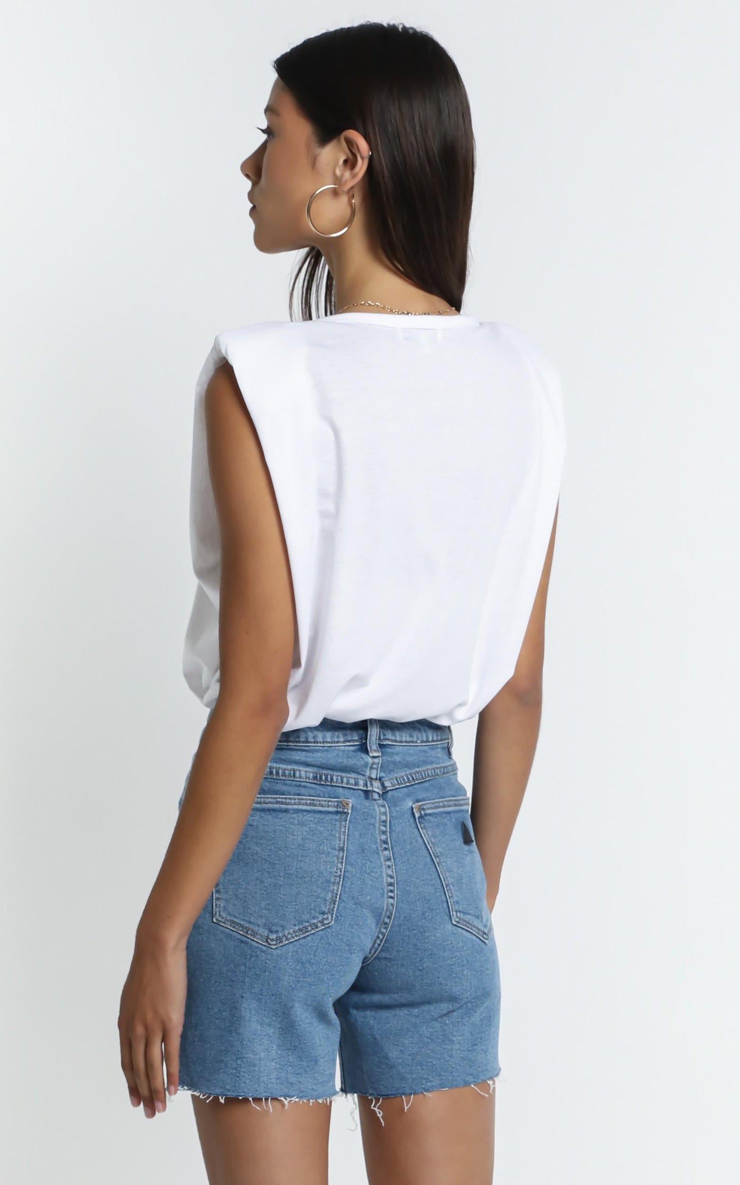 Benson Tank in White