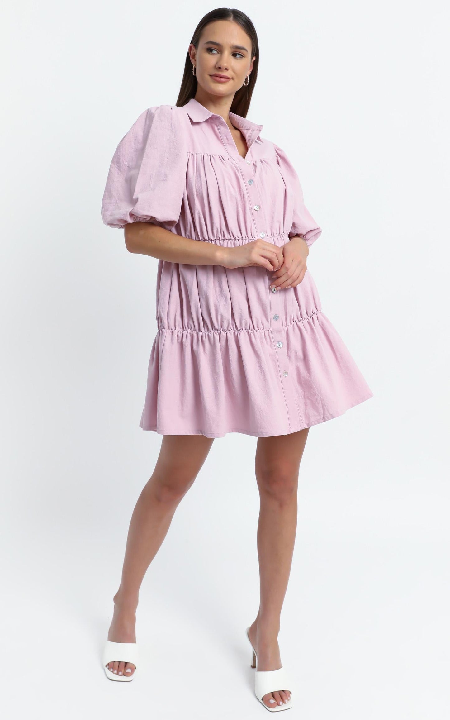 Bijou Dress in Pink
