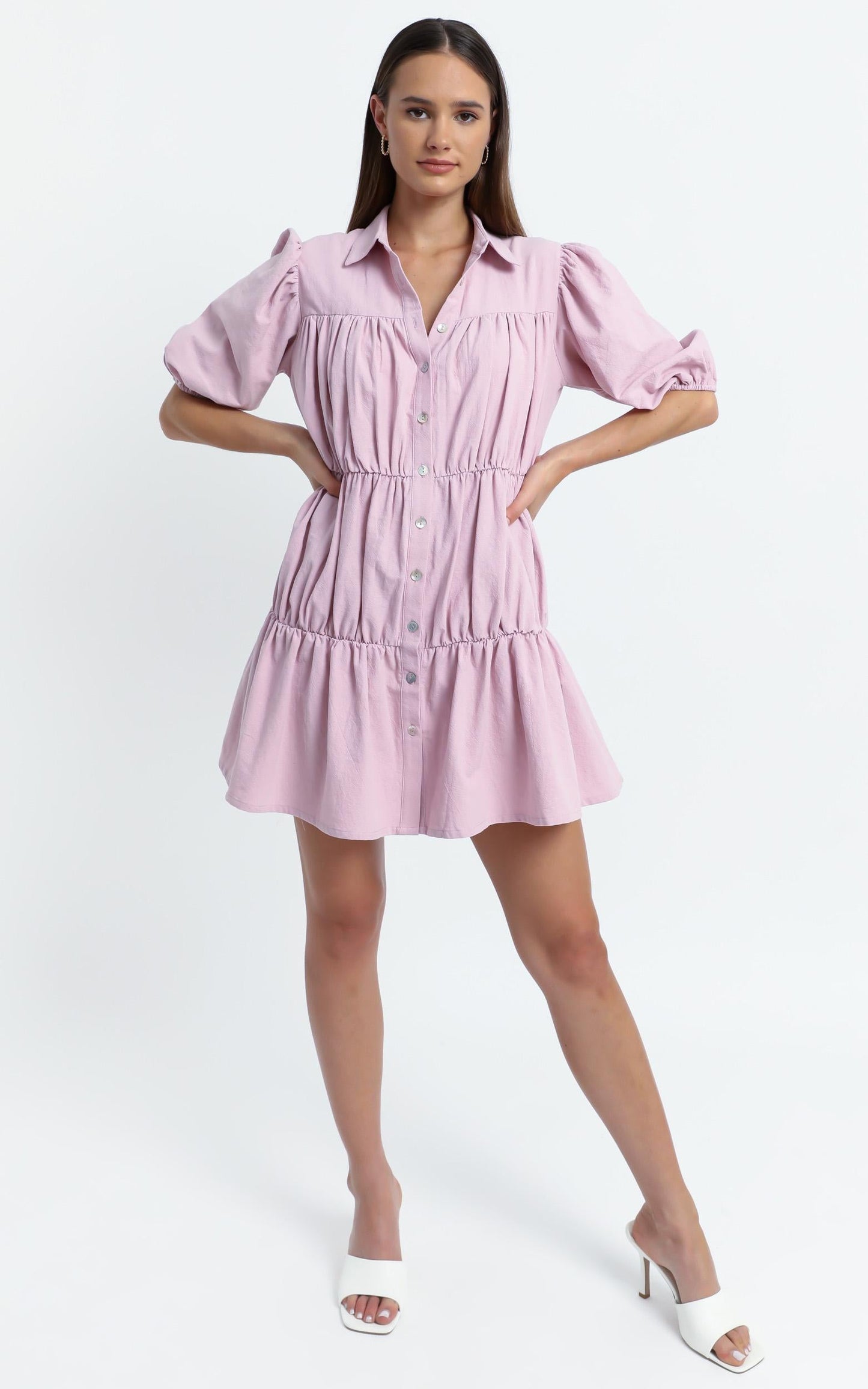 Bijou Dress in Pink