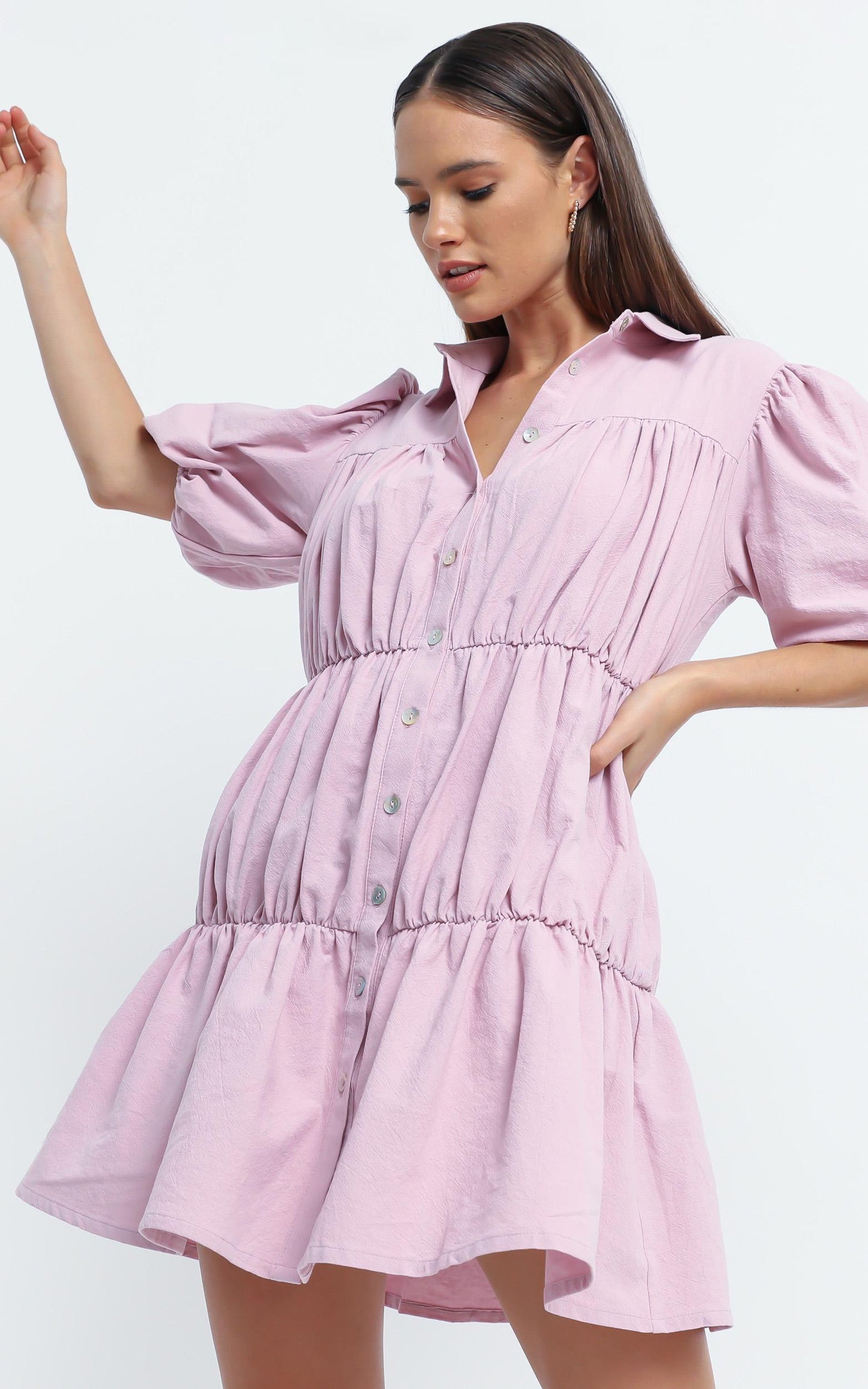 Bijou Dress in Pink