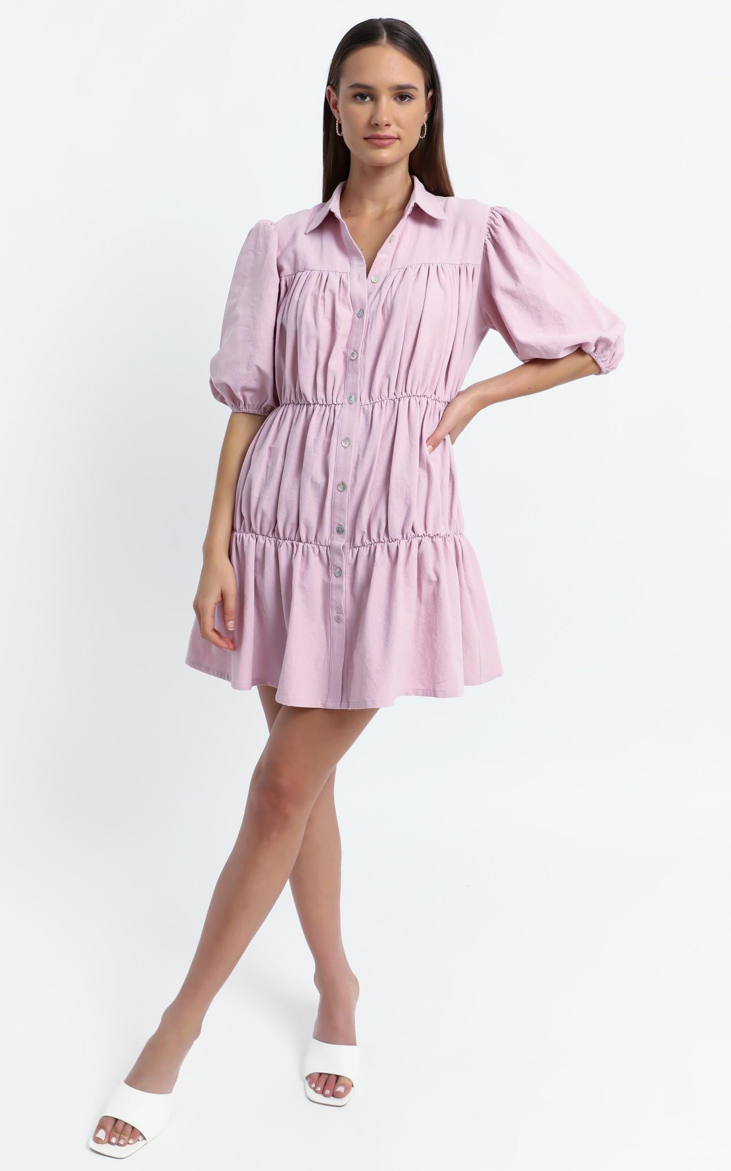 Bijou Dress in Pink