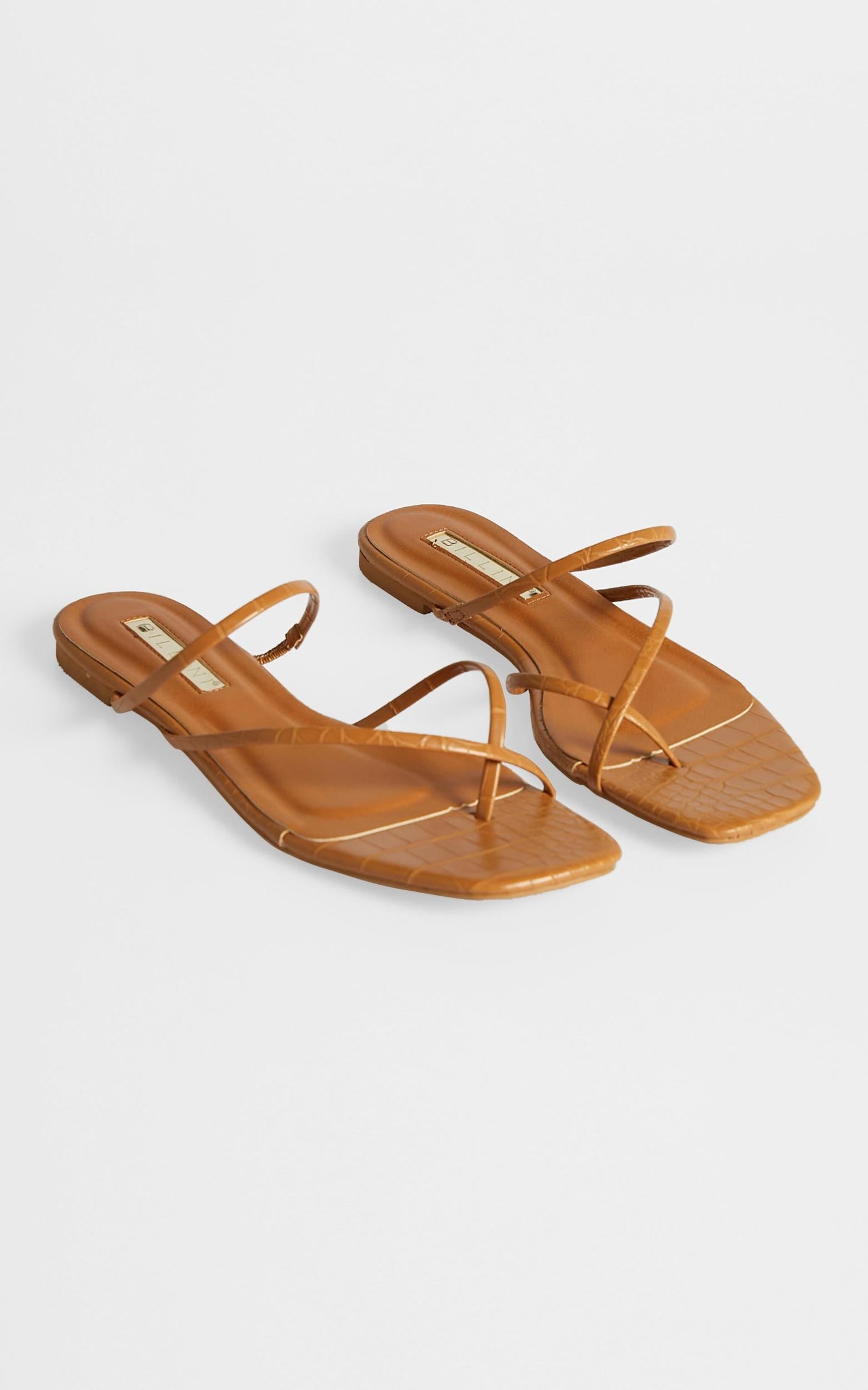 Billini - Andre Sandals in Camel Croc