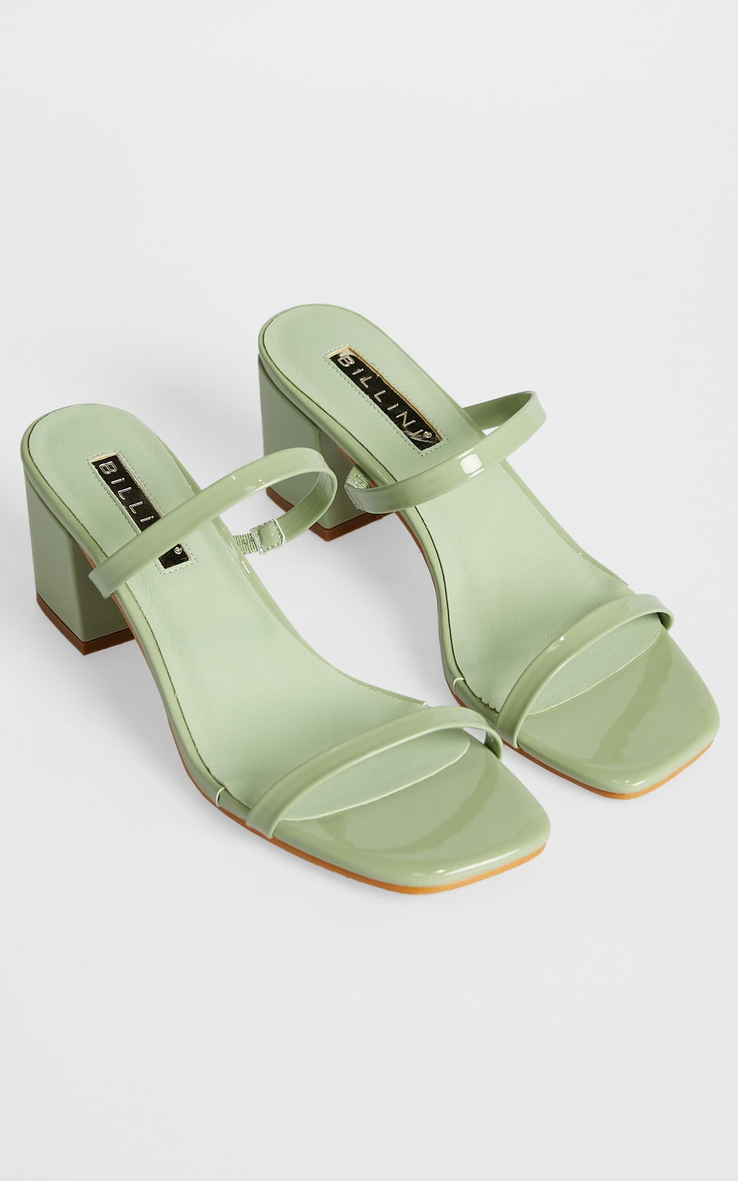 Billini - Dane Heels in Pistachio Patent