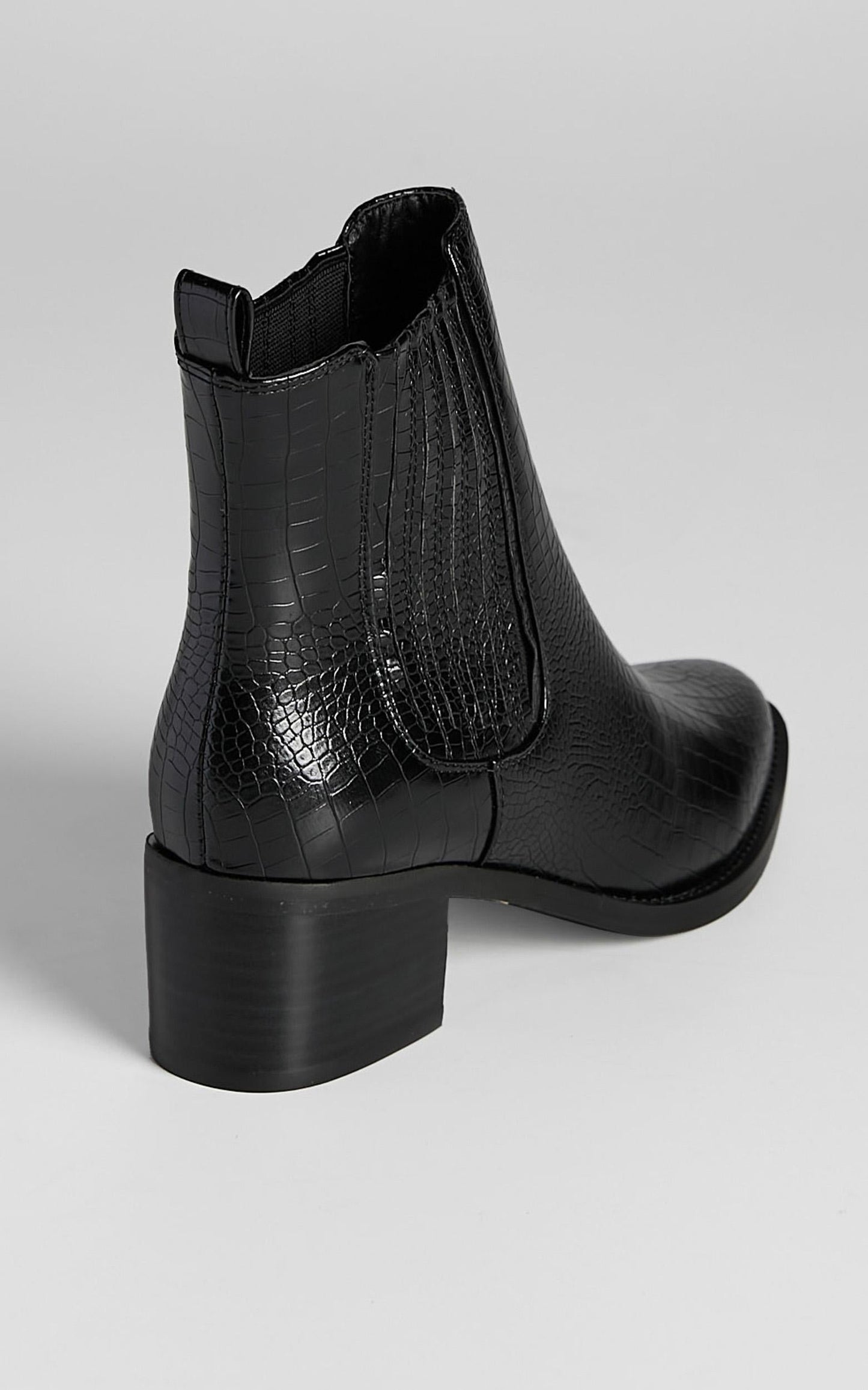 Billini - Eamon Boots in Black Croc