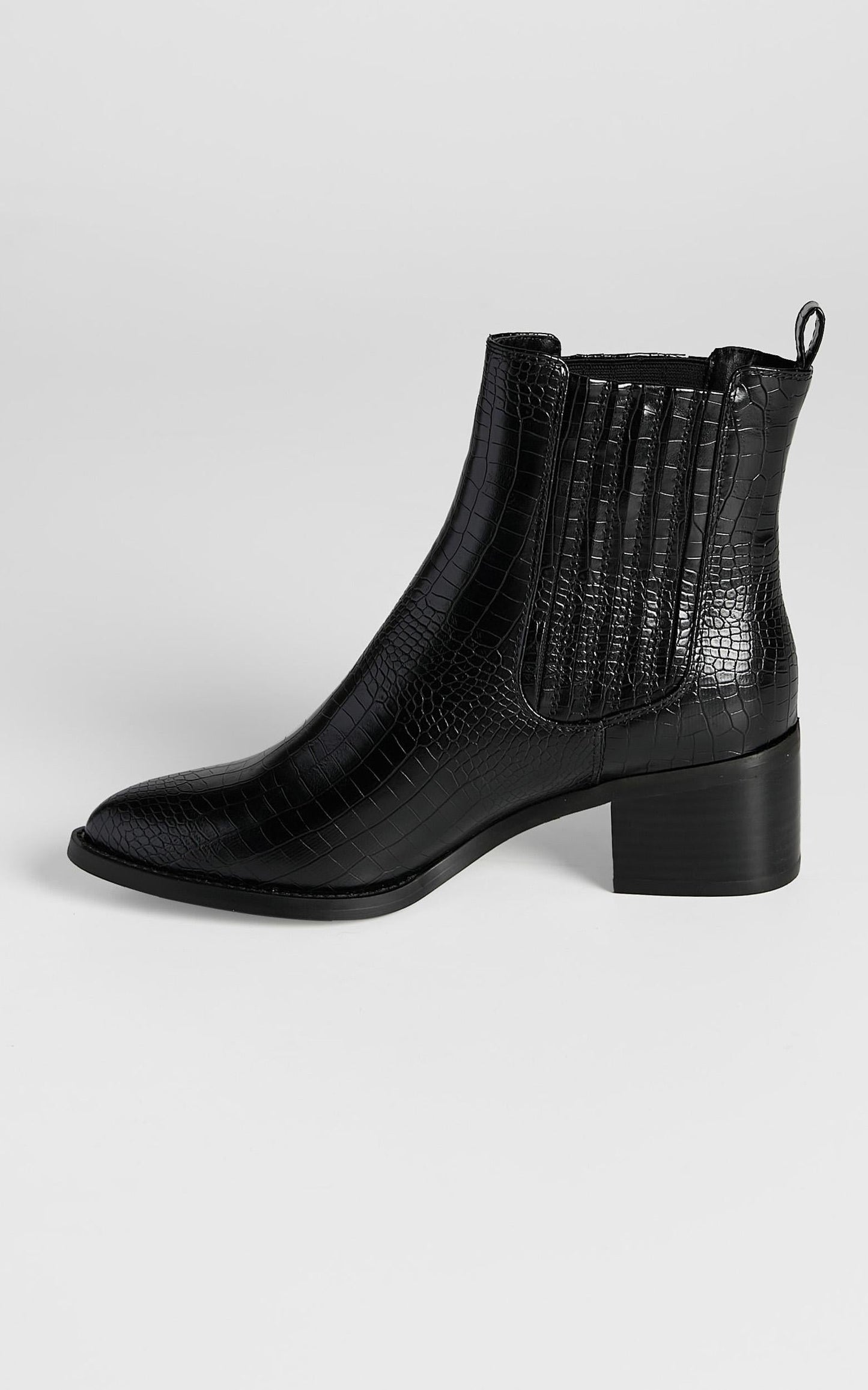 Billini - Eamon Boots in Black Croc