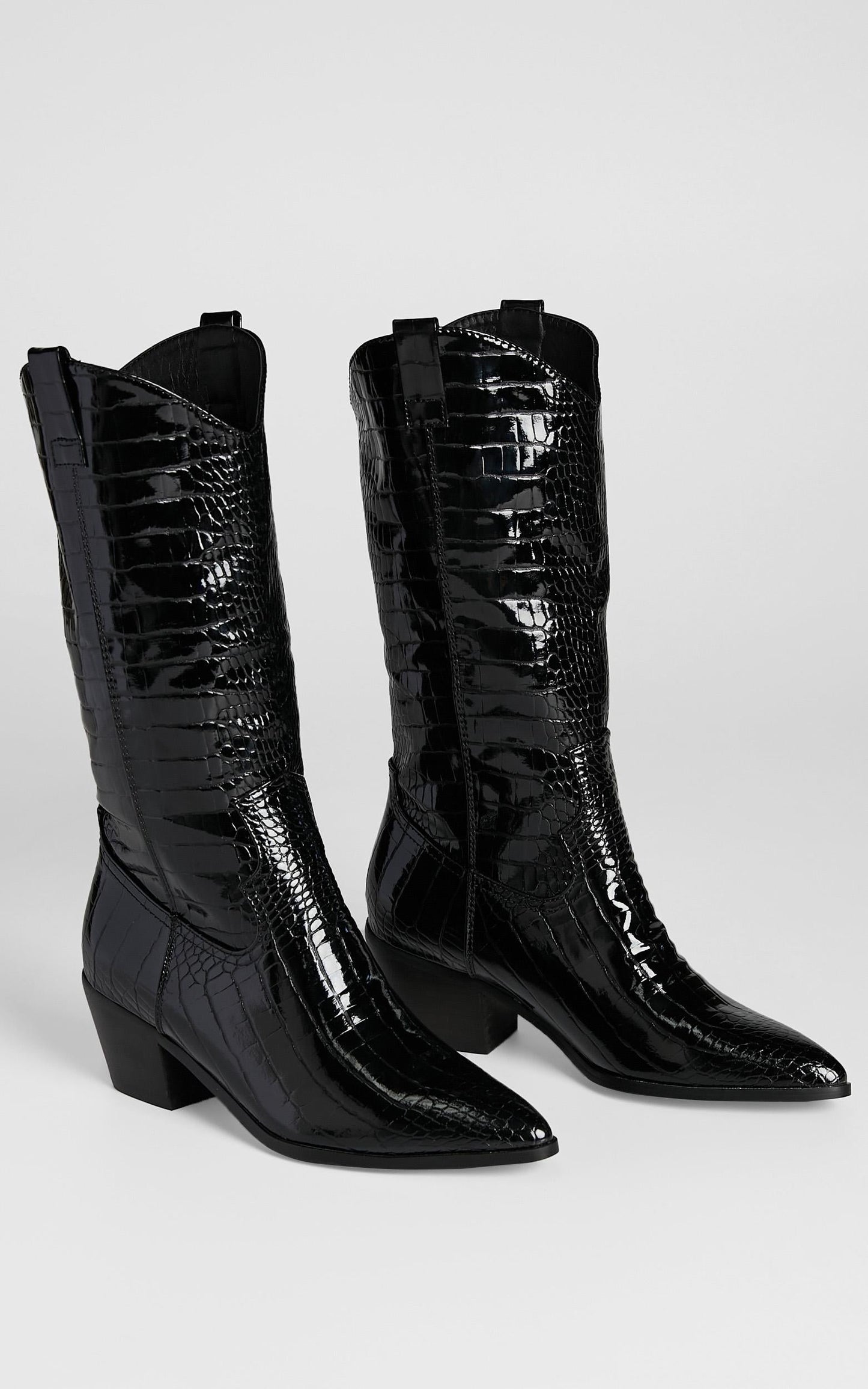 Billini - Havoc Boots in Black Croc
