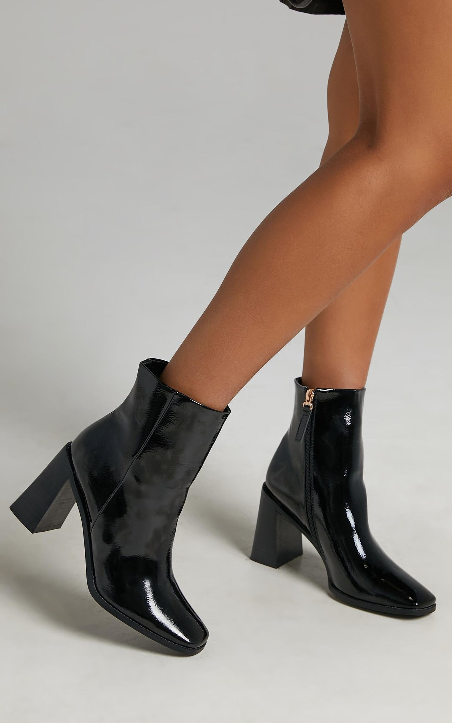 Billini - Scorpio Boots in Black Patent