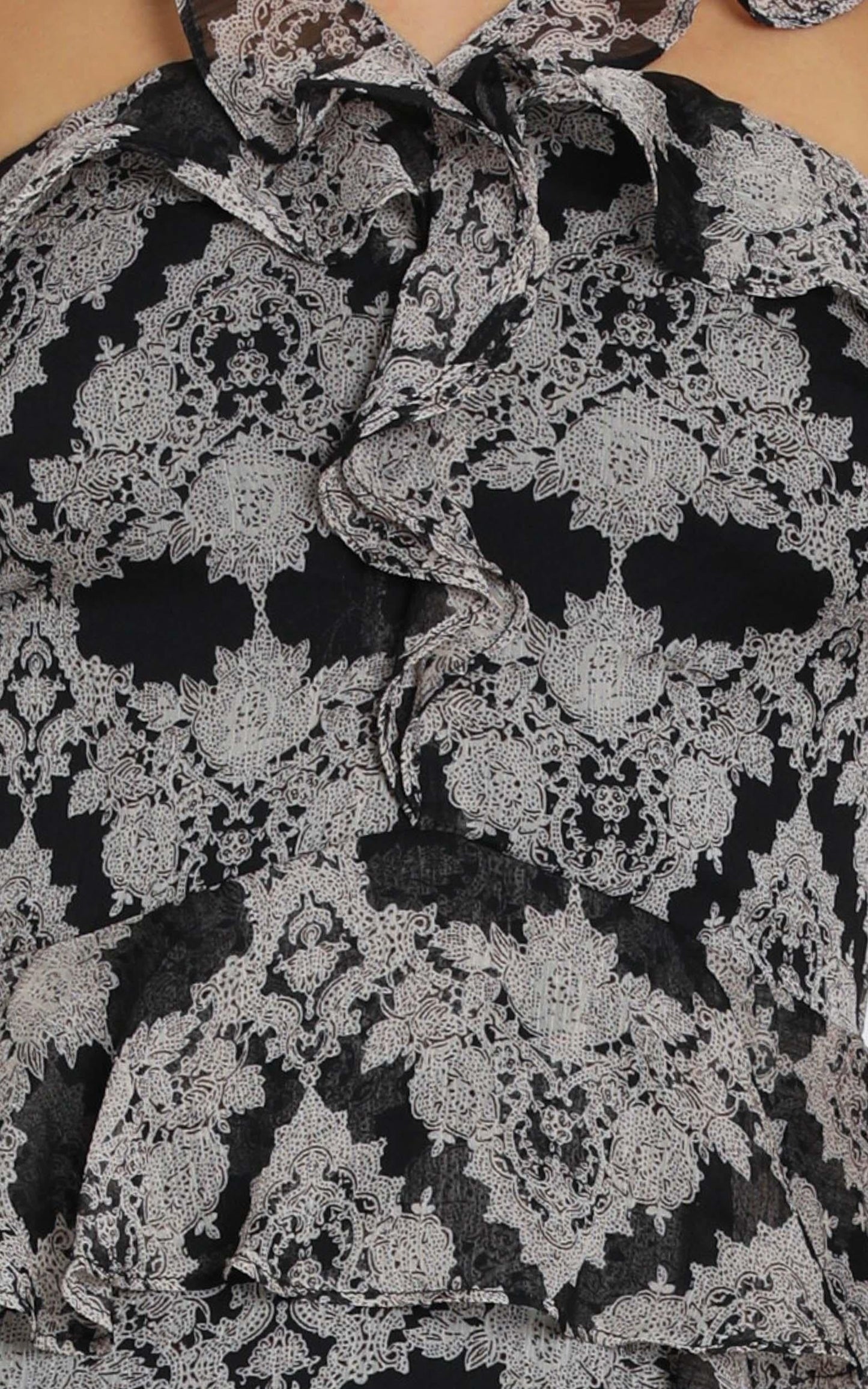 Binky Dress in Black Print