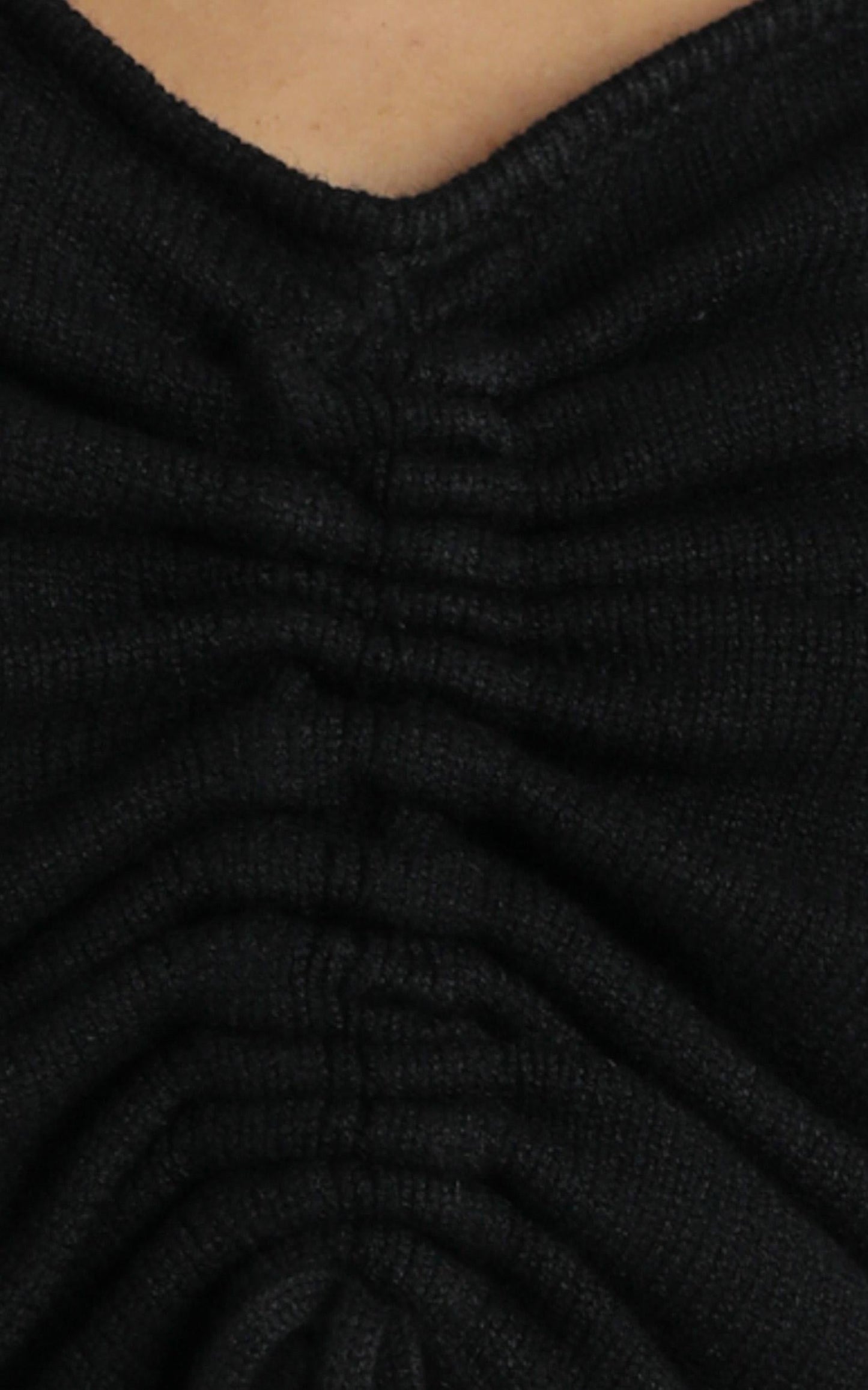 Ellis Knit Top in Black