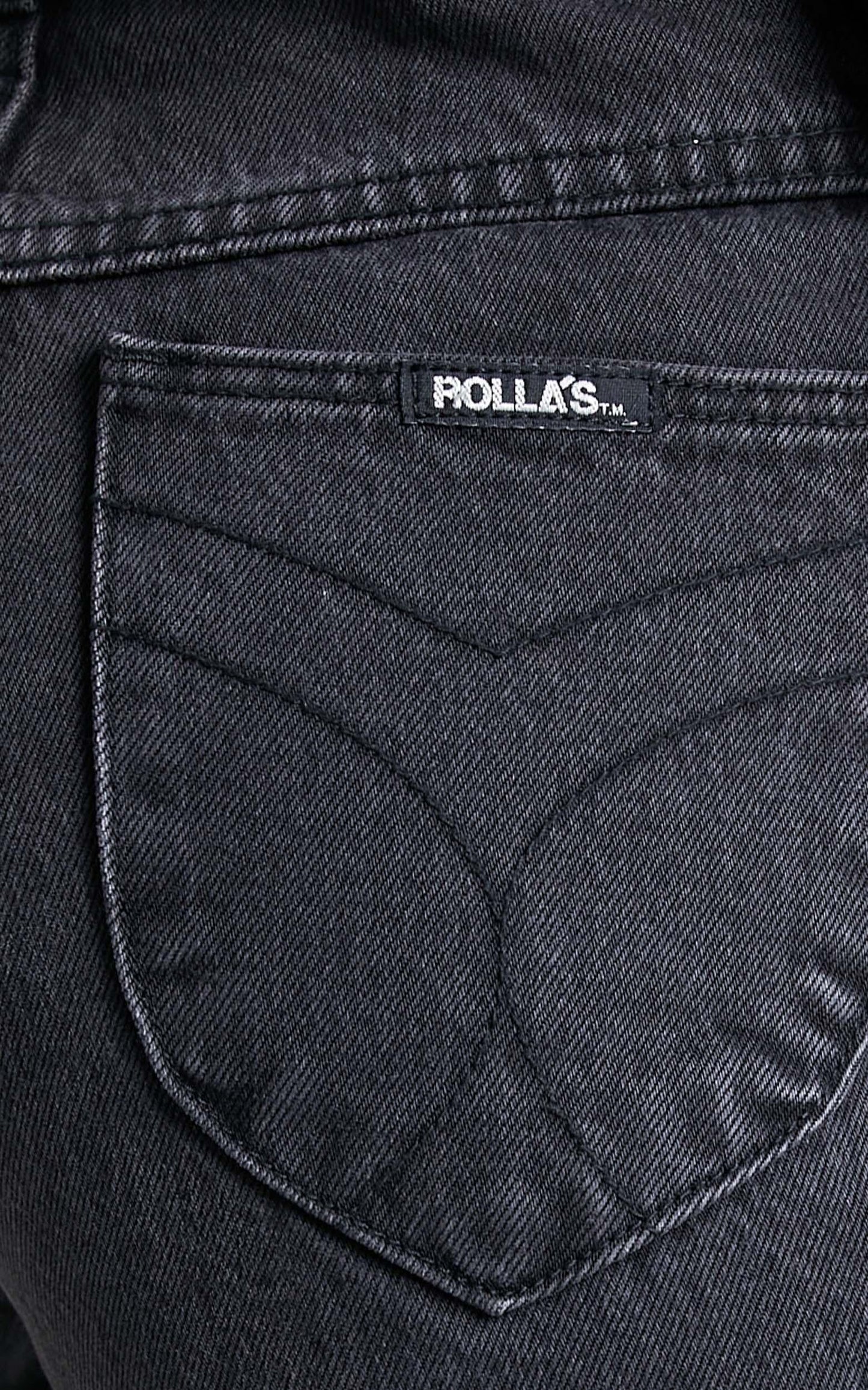 Rolla's - Original Straight Jean in Stone Black