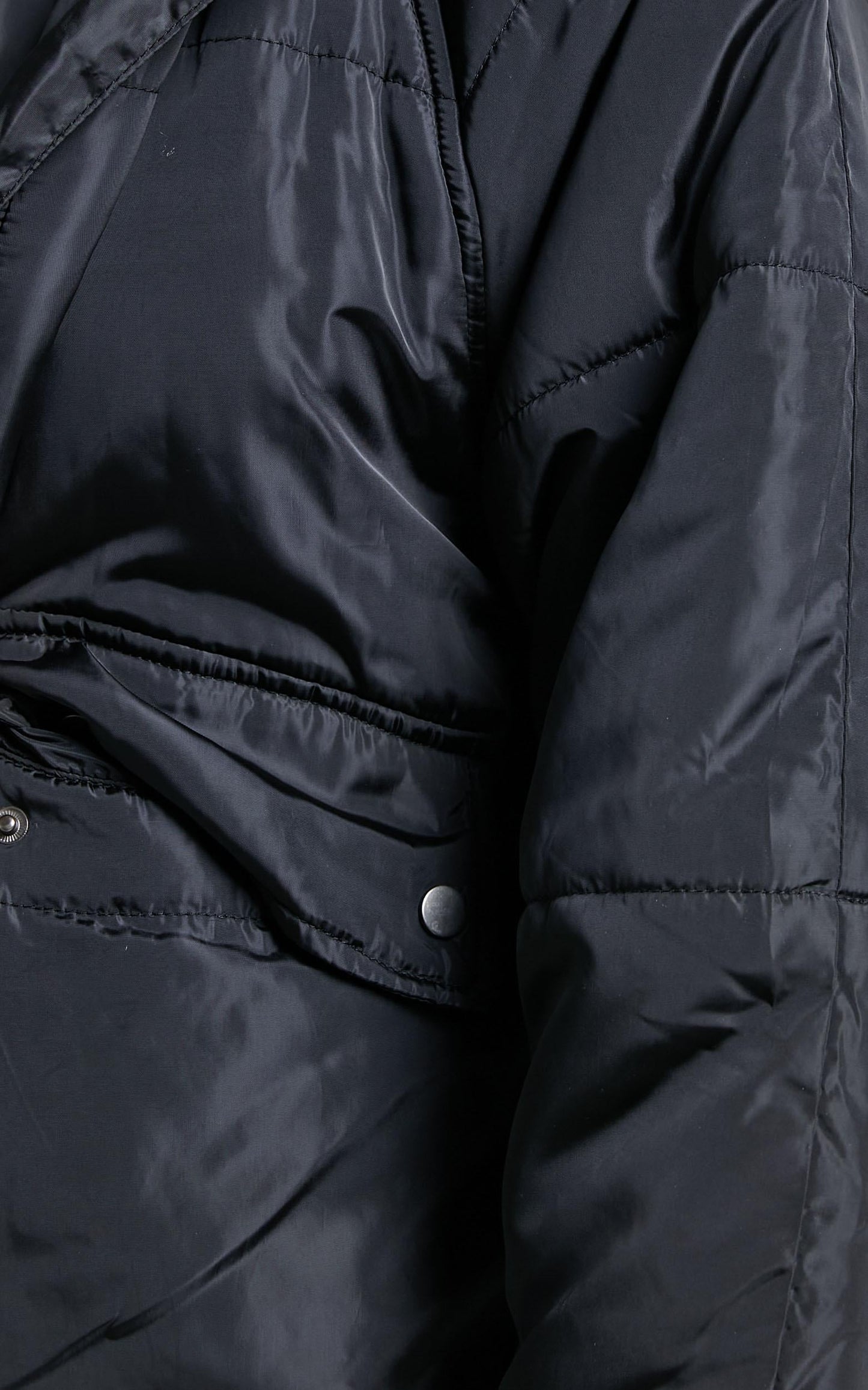 Markle Puffer Jacket in Black