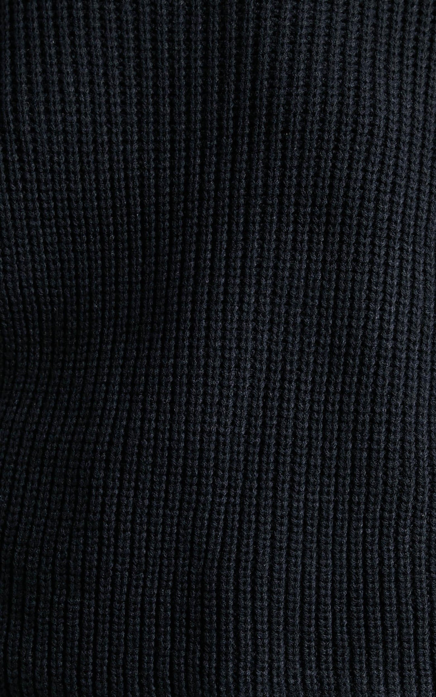 I Feel Love Oversized Knit Jumper in Black