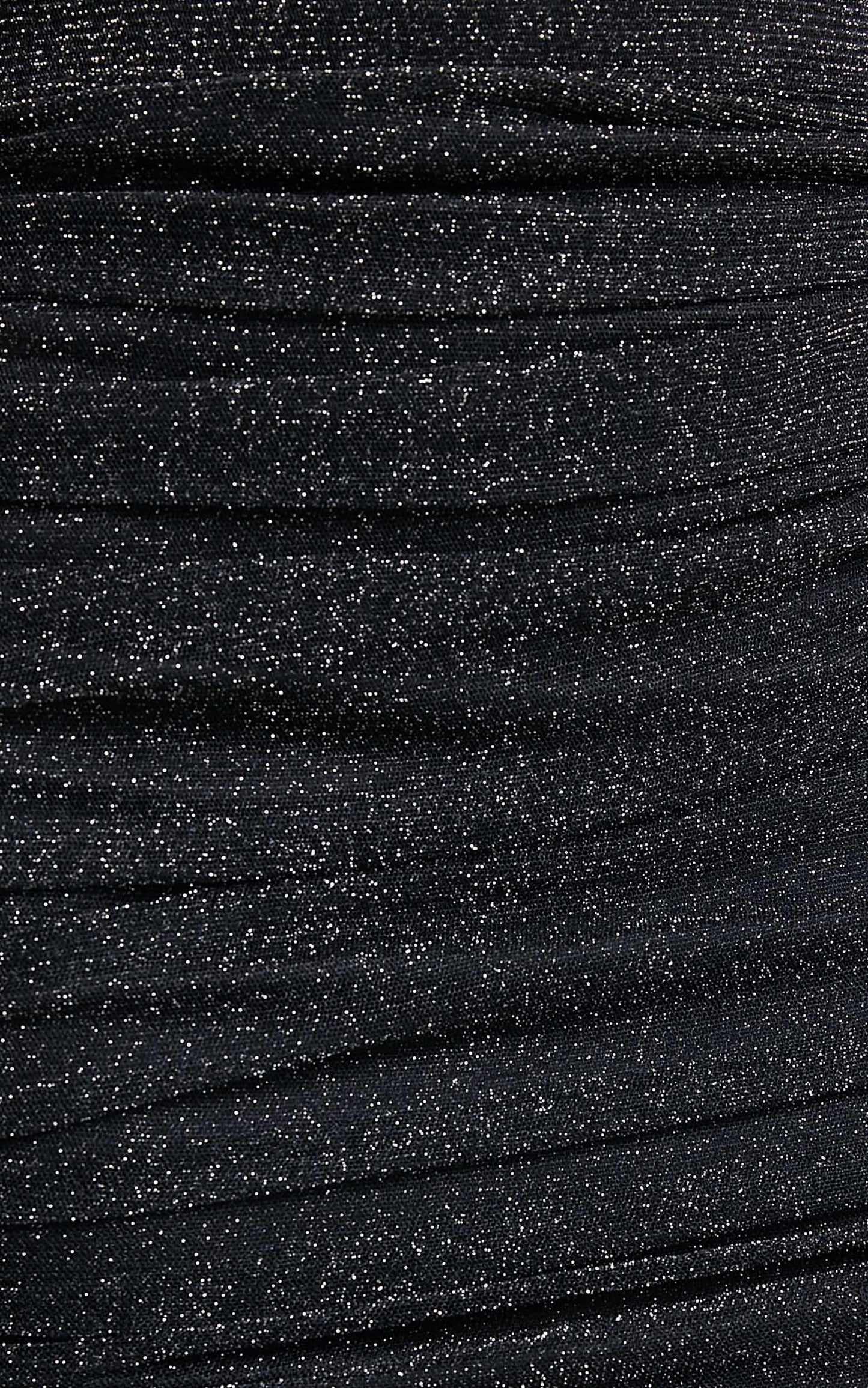Glitter Two Piece Set in Black Lurex