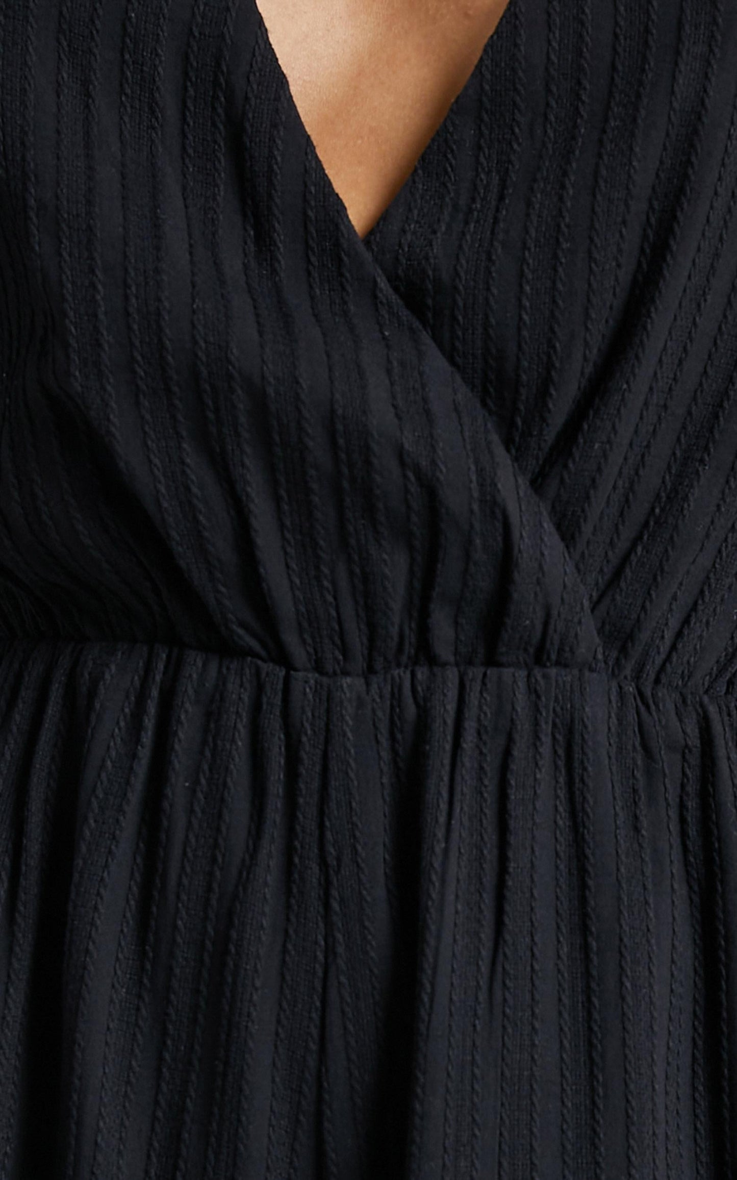 Run Away Girl Playsuit in Black