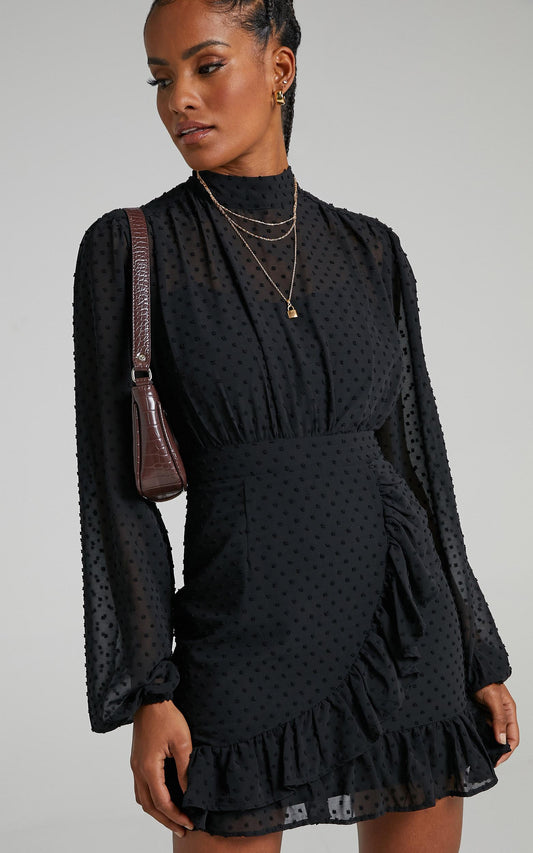 Tiahna Dress in Black